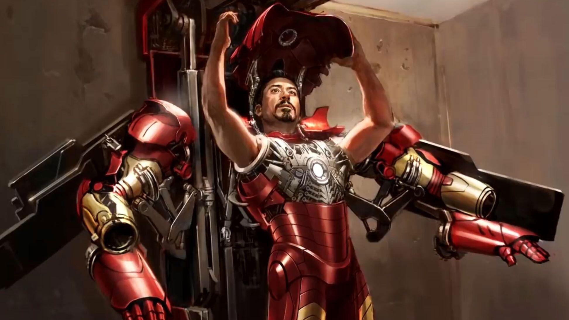 I Am 'Iron Man' 2008 movie scene
