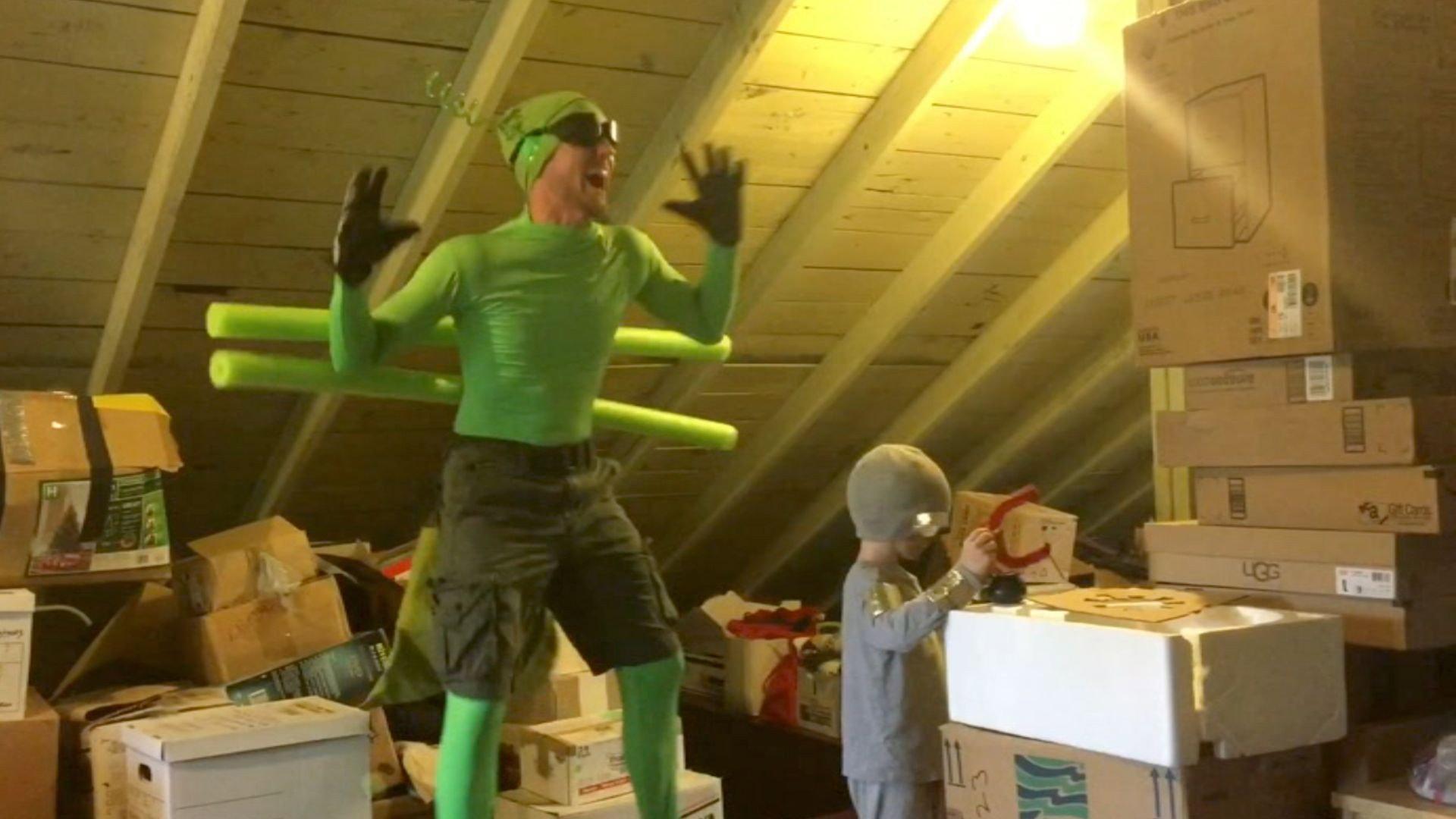 The Cat Herd 2: The Weregrasshopper 2016 movie scene
