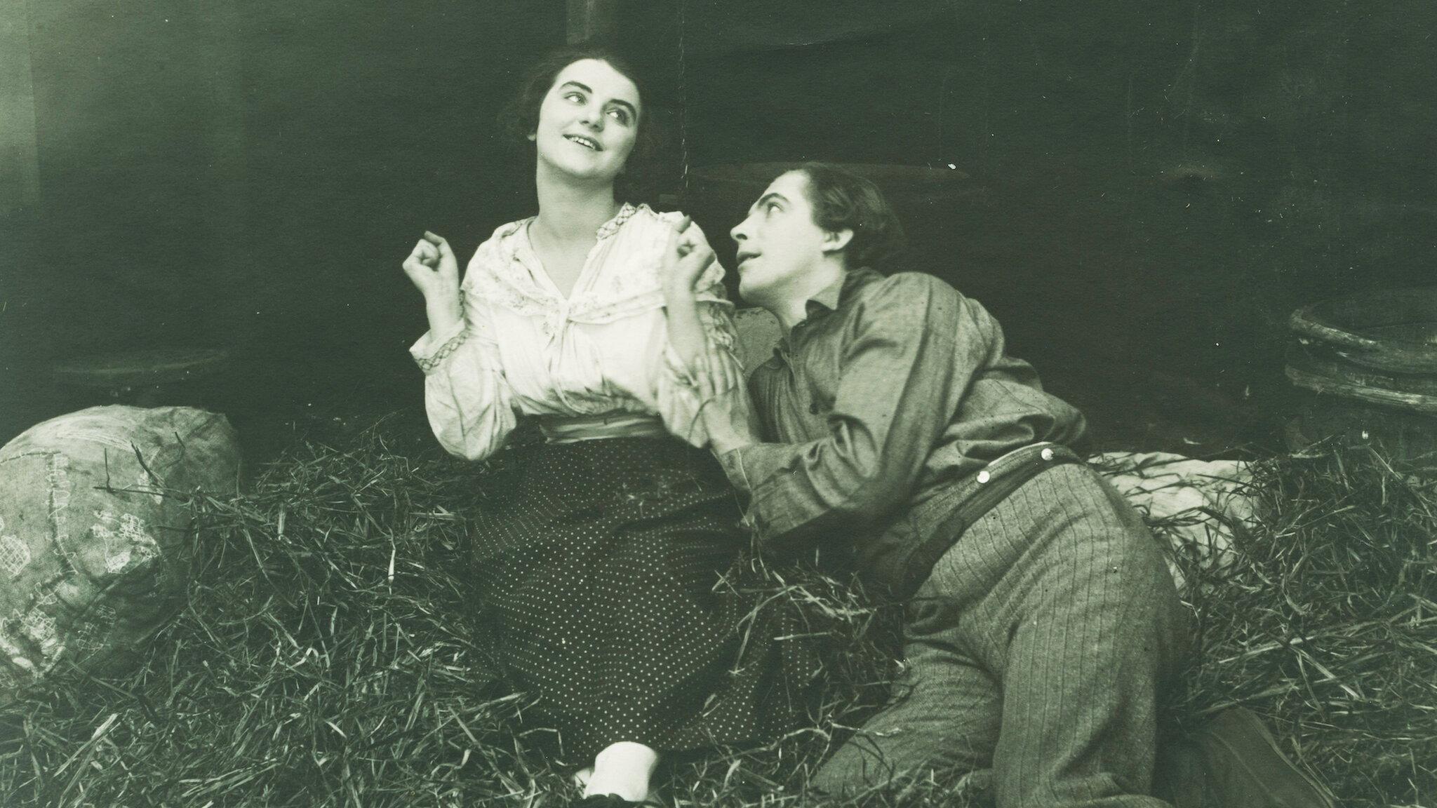 Song of the Scarlet Flower 1919 movie scene