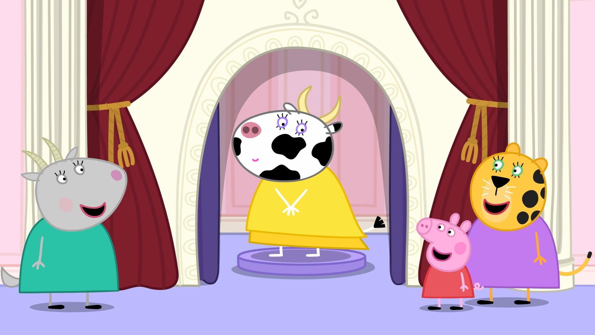 Peppa's Cinema Party 2024 movie scene