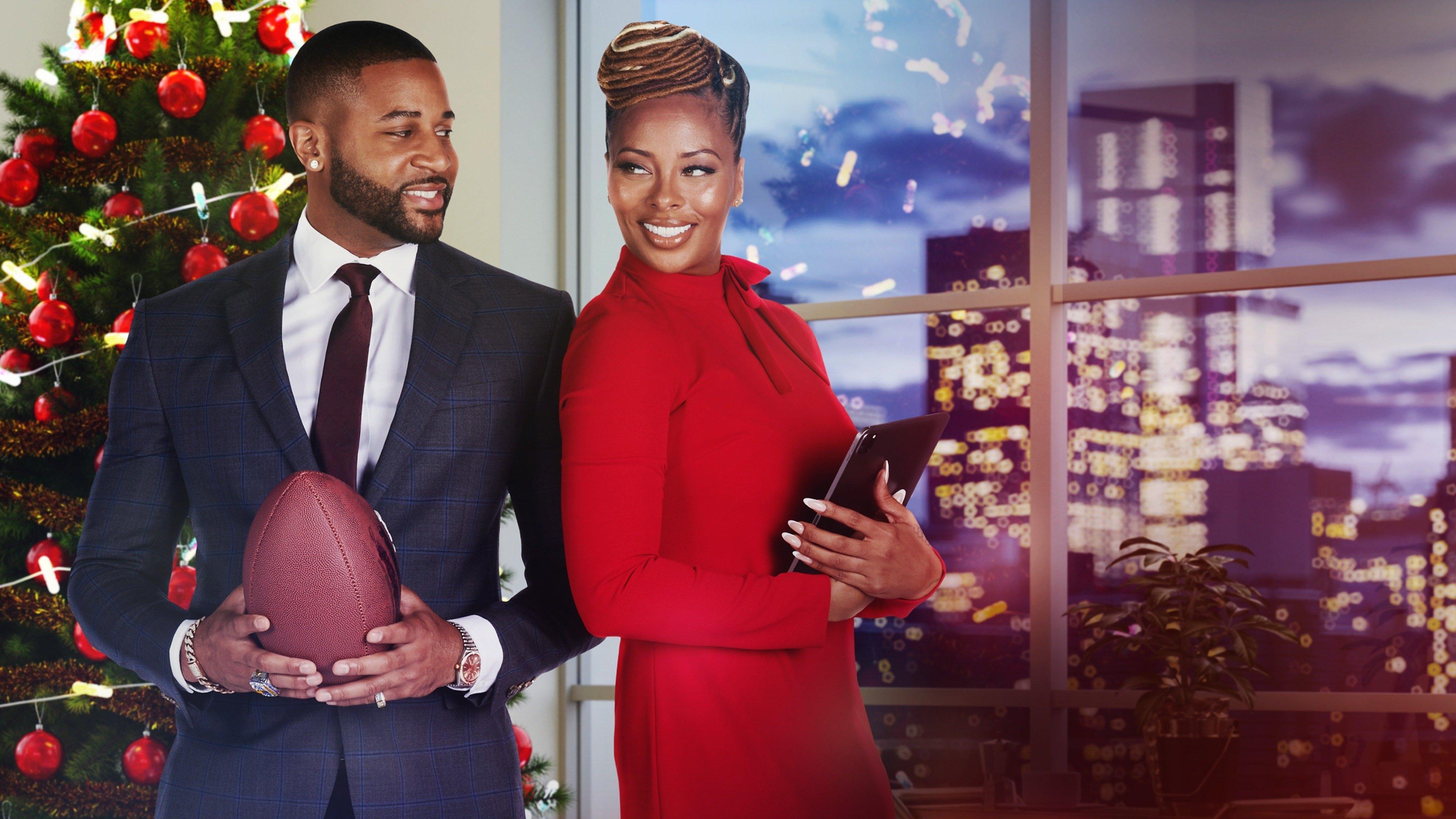 A Christmas Fumble 2022 movie scene
