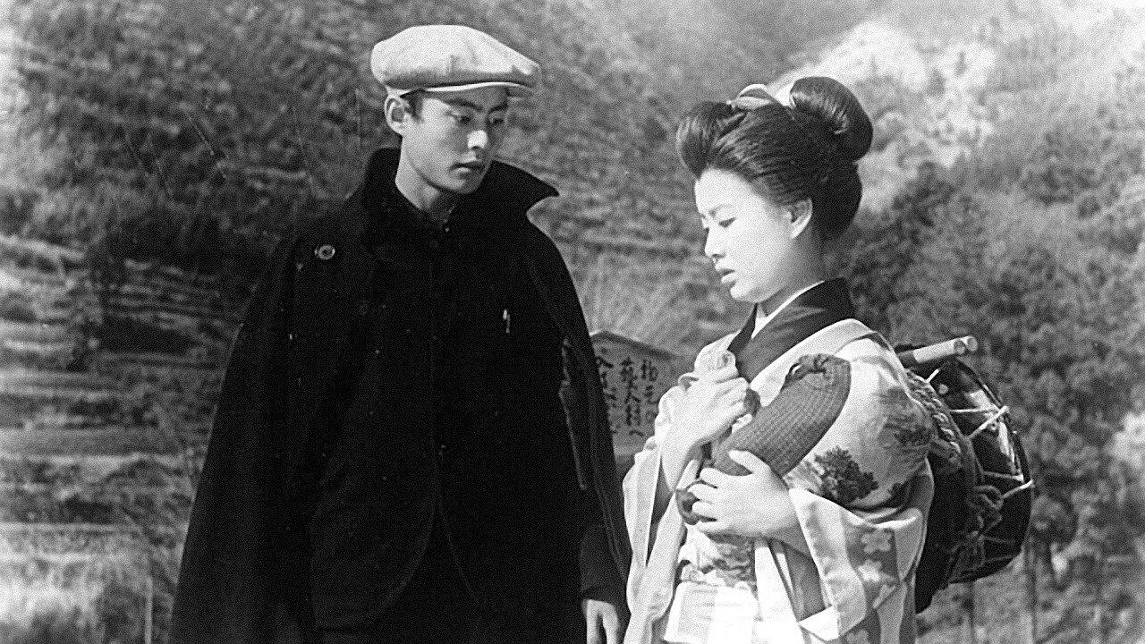 Dancing Girls of Izu 1954 movie scene