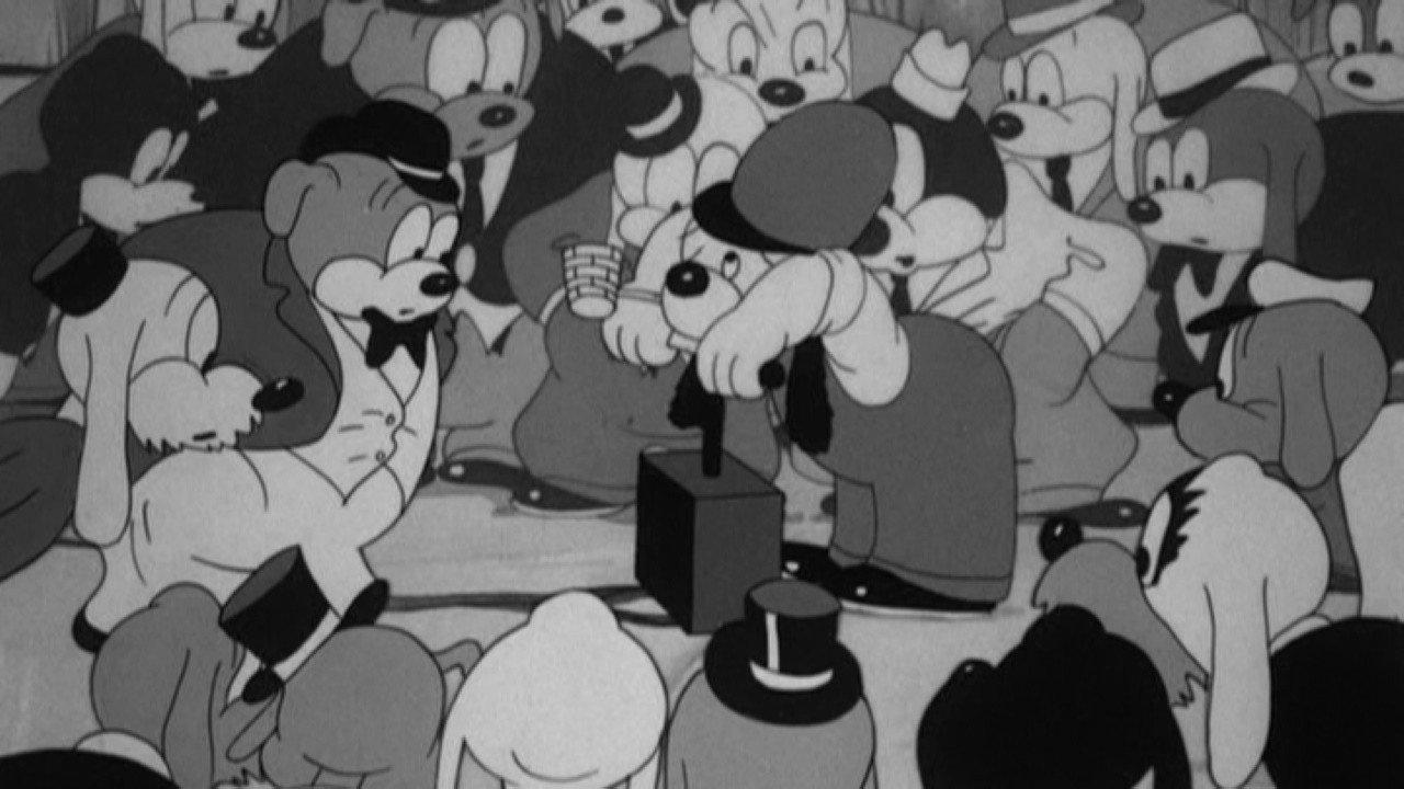 Porky's Building 1937 movie scene