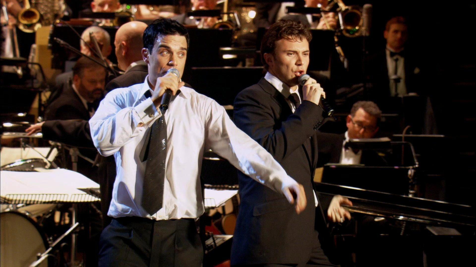 One Night with Robbie Williams 2001 movie scene