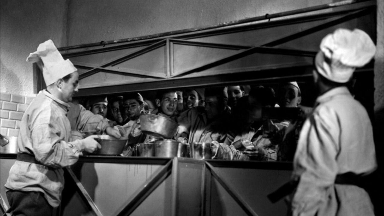 Double Crime in the Maginot Line 1937 movie scene