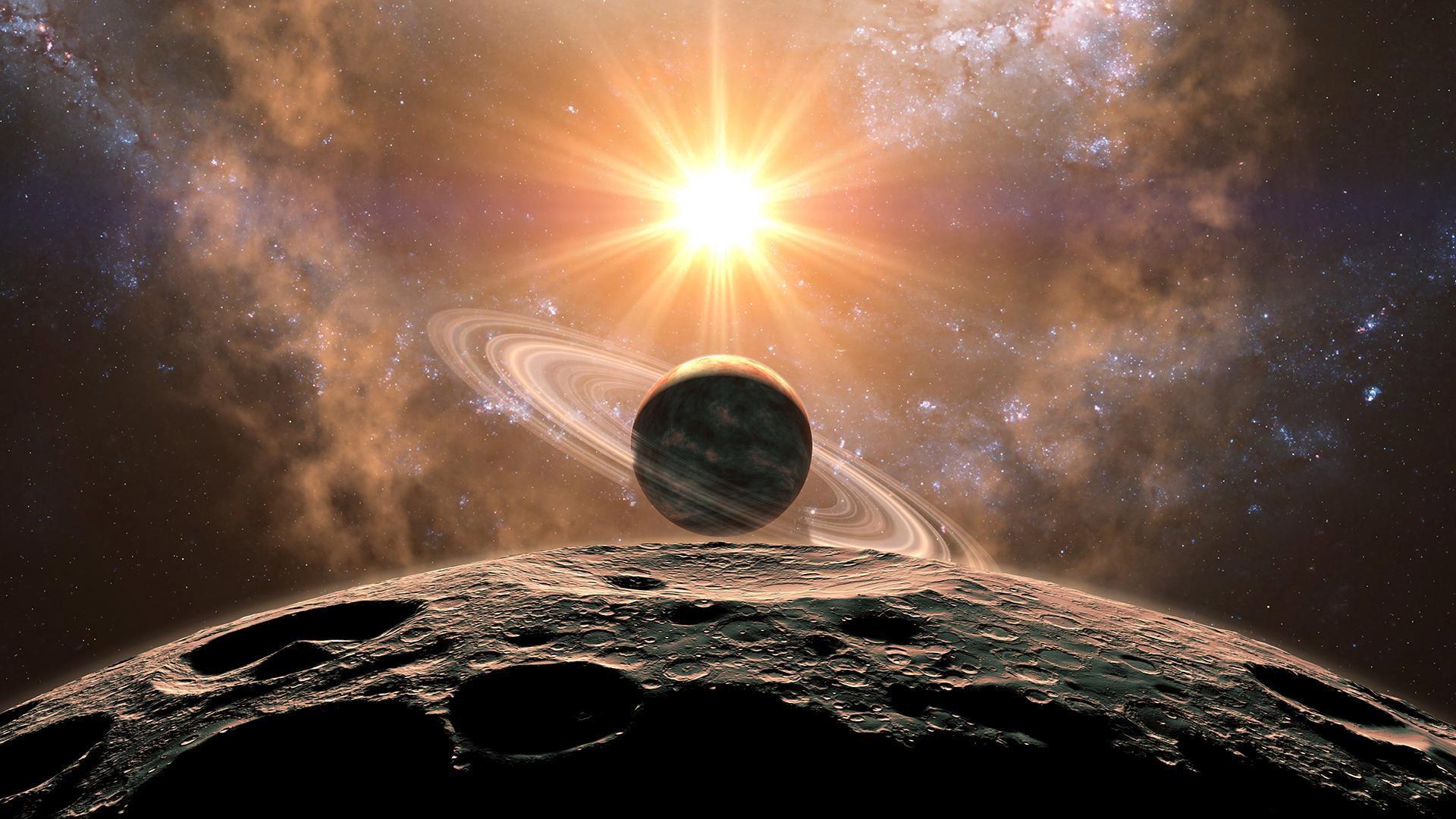 Birth of the Solar System 2017 movie scene
