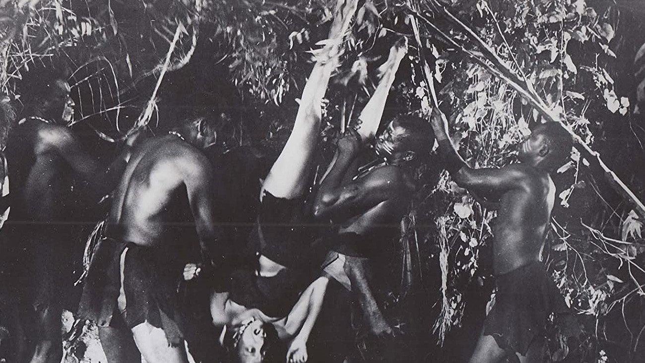 Miss Robin Crusoe 1953 movie scene