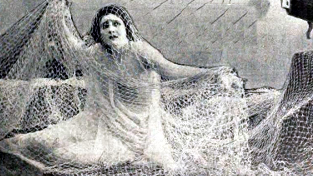 Trilby 1915 movie scene