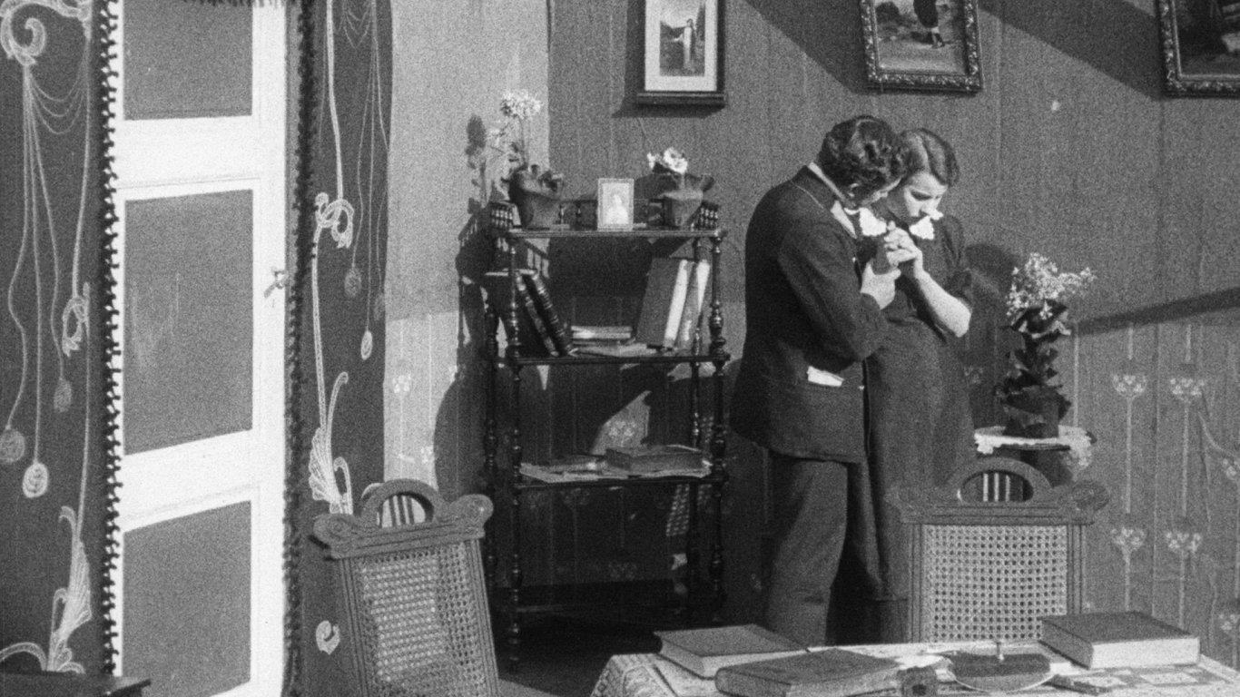 Where is the Truth? The Tragedy of the Jewish College Girl 1913 movie scene