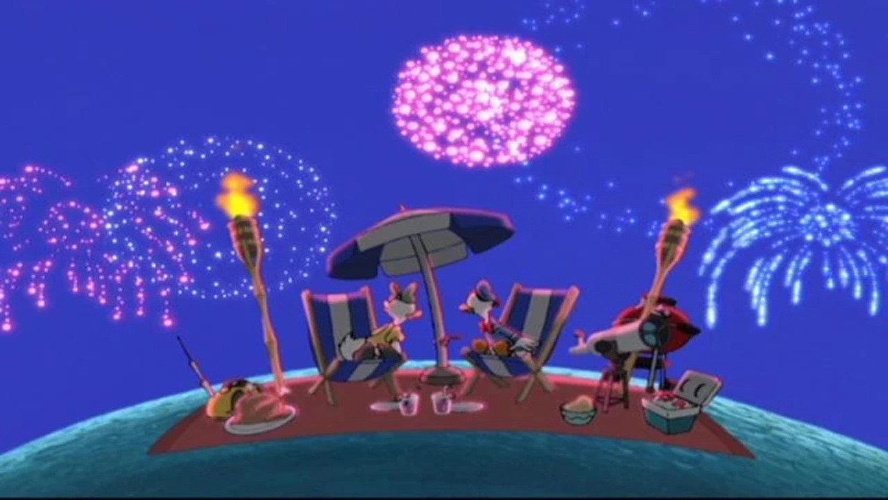 Donald's Failed Fourth 1999 movie scene