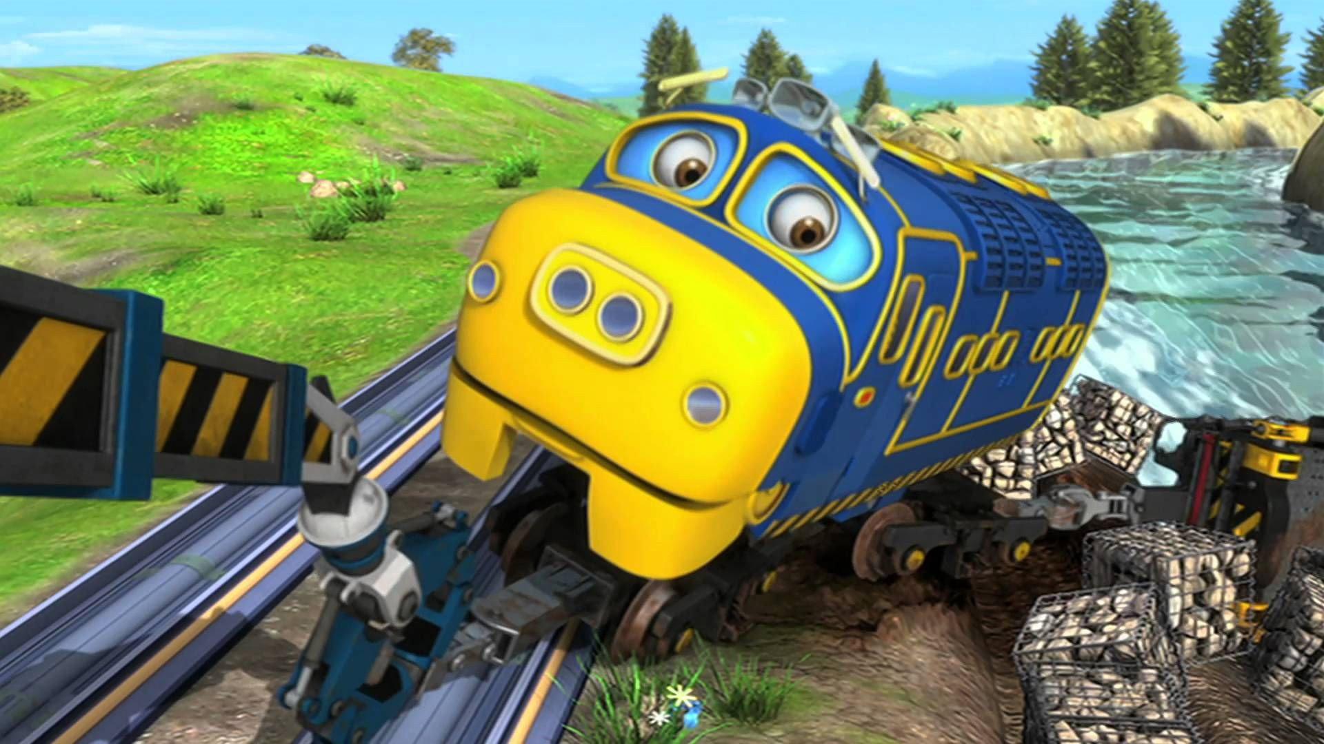Chuggington - Wheels To The Rails 2010 movie scene