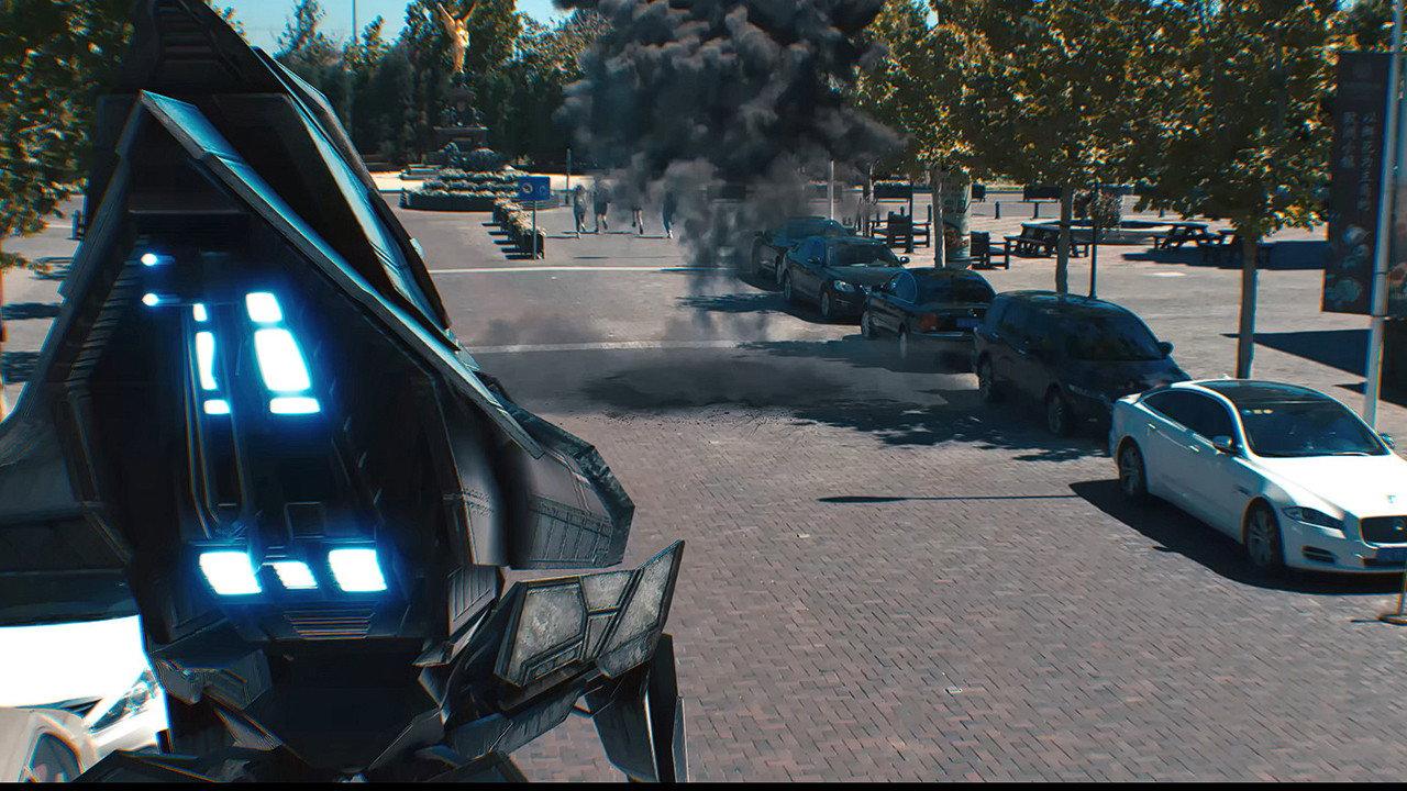 Mechanoids: Frontline 2017 movie scene
