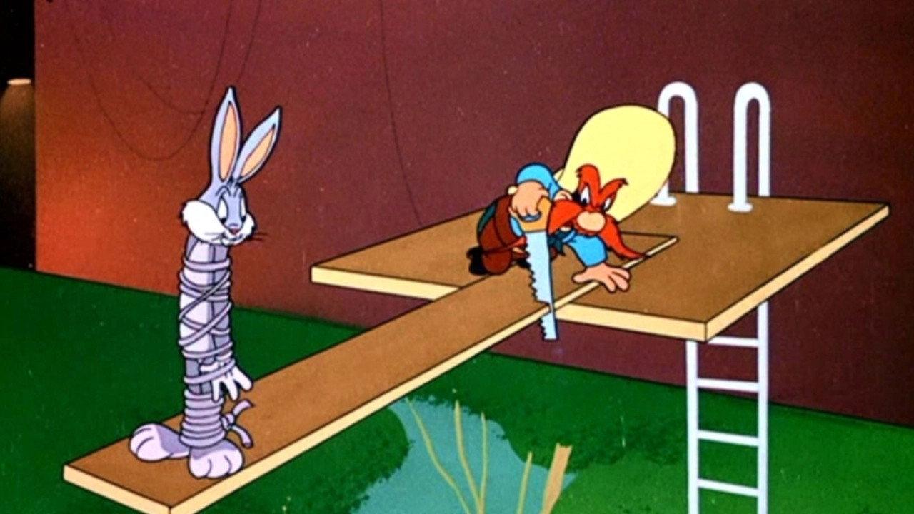 High Diving Hare 1949 movie scene