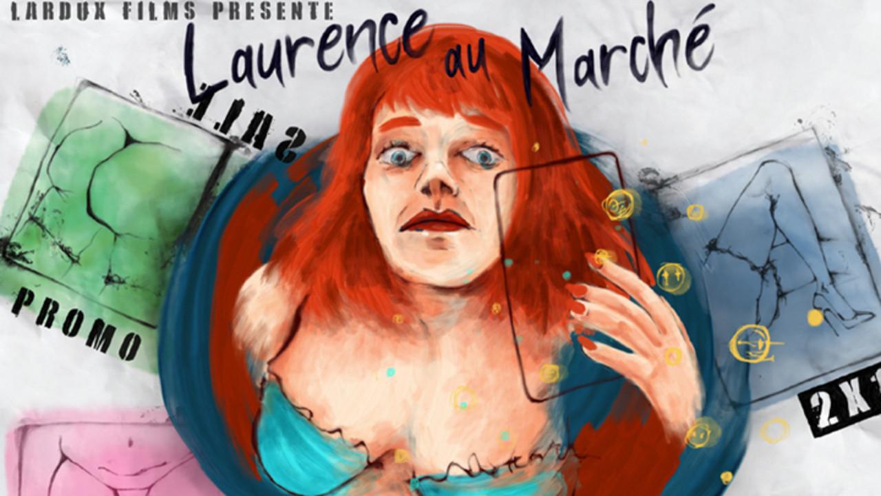 Laurence au marché 2021 movie scene