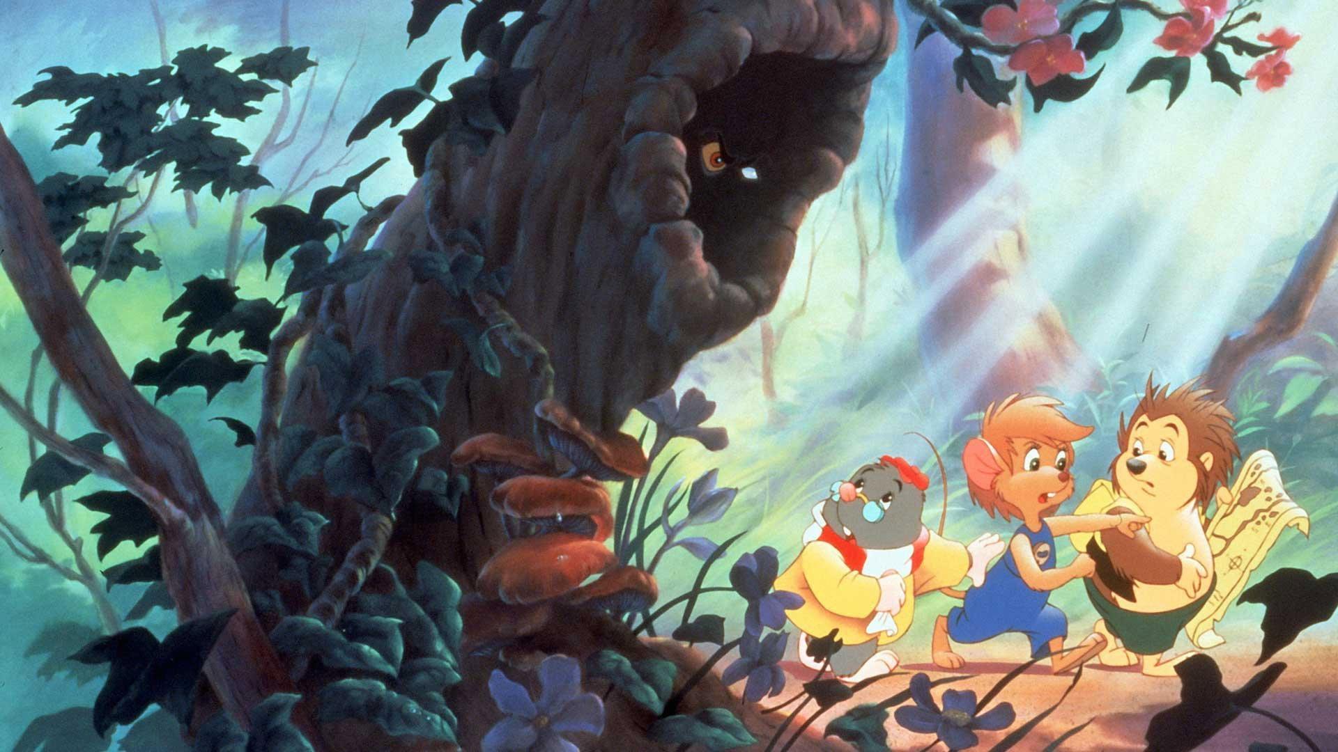 Once Upon a Forest 1993 movie scene