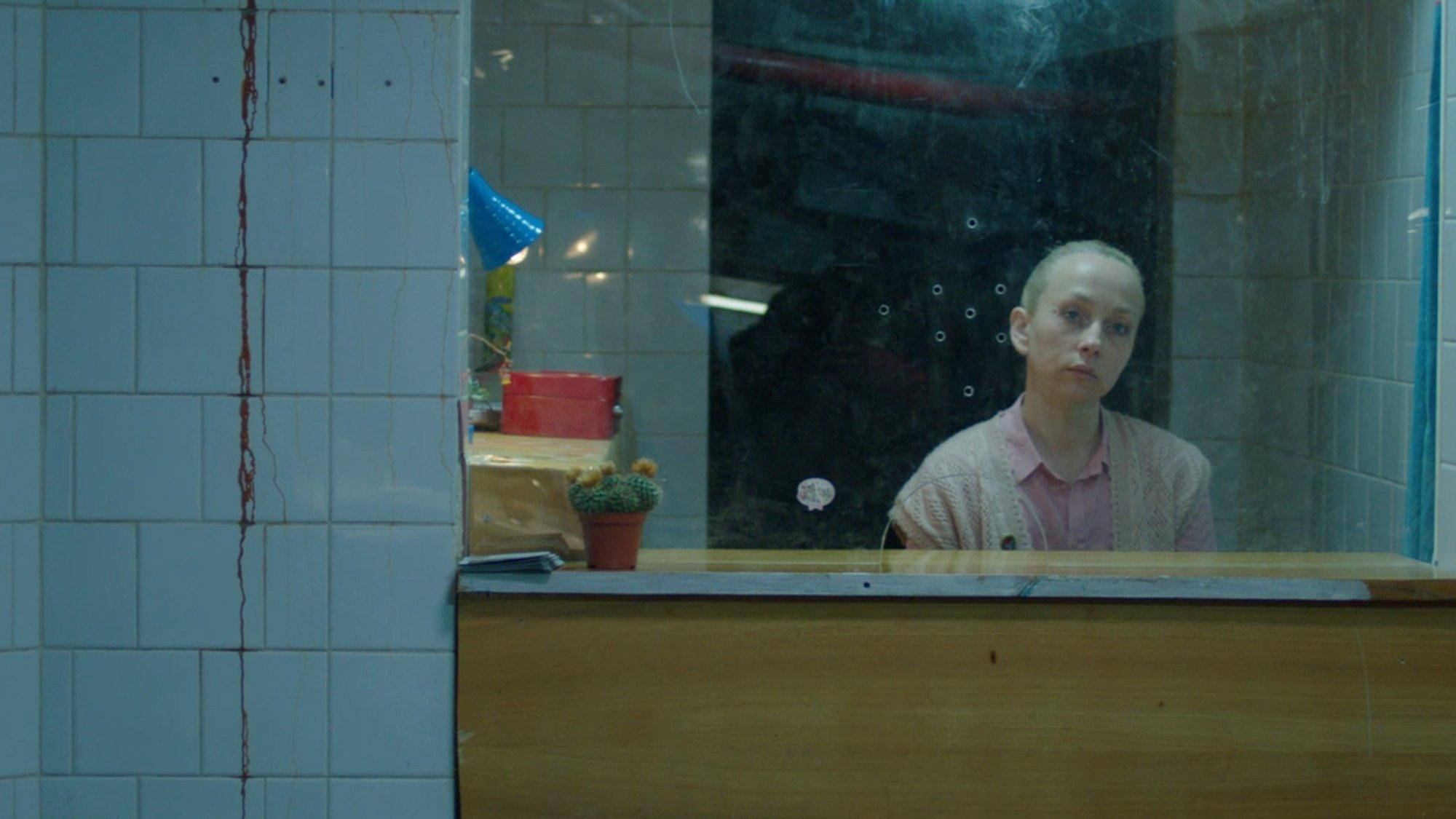 Eastern-European Spiderwoman 2019 movie scene