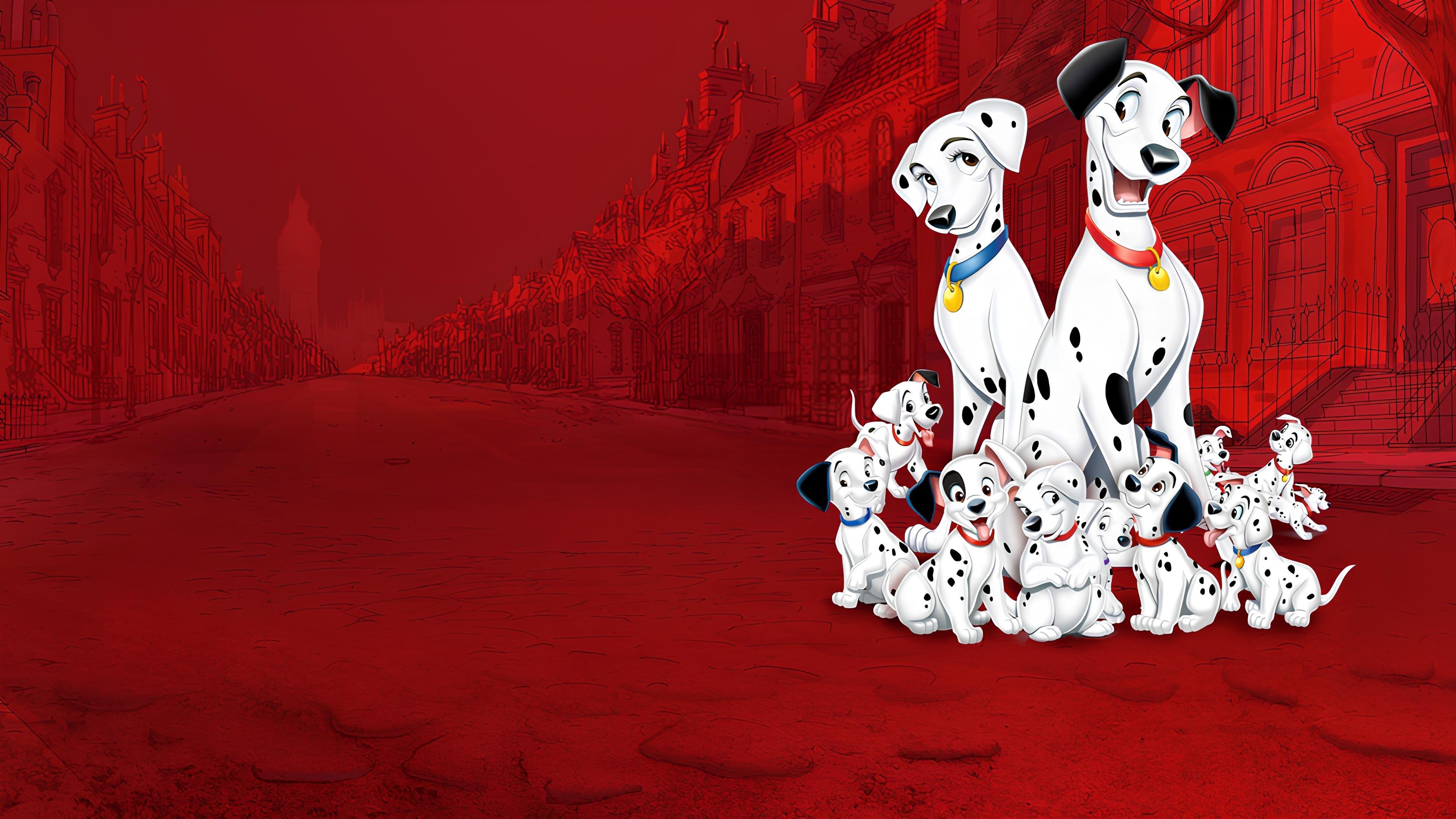 One Hundred and One Dalmatians 1961 movie scene