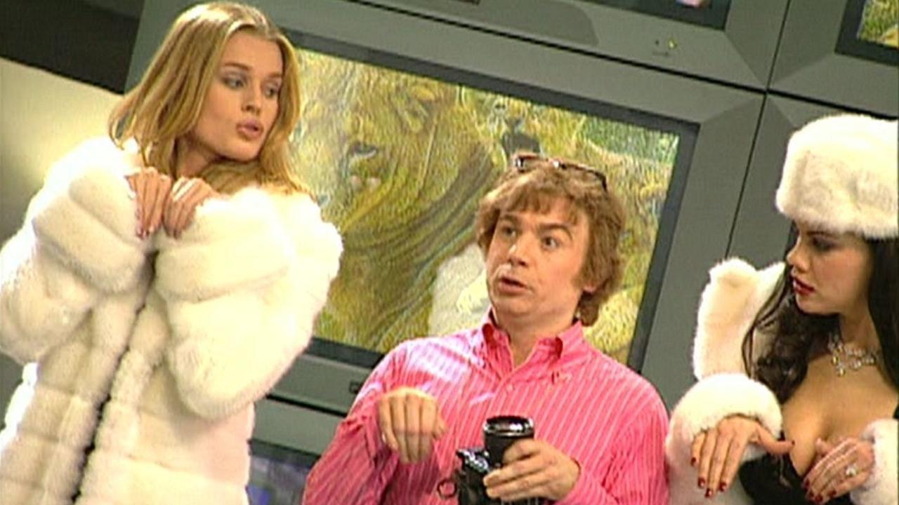 Behind the Scenes of 'Austin Powers: The Spy Who Shagged Me' 1999 movie scene