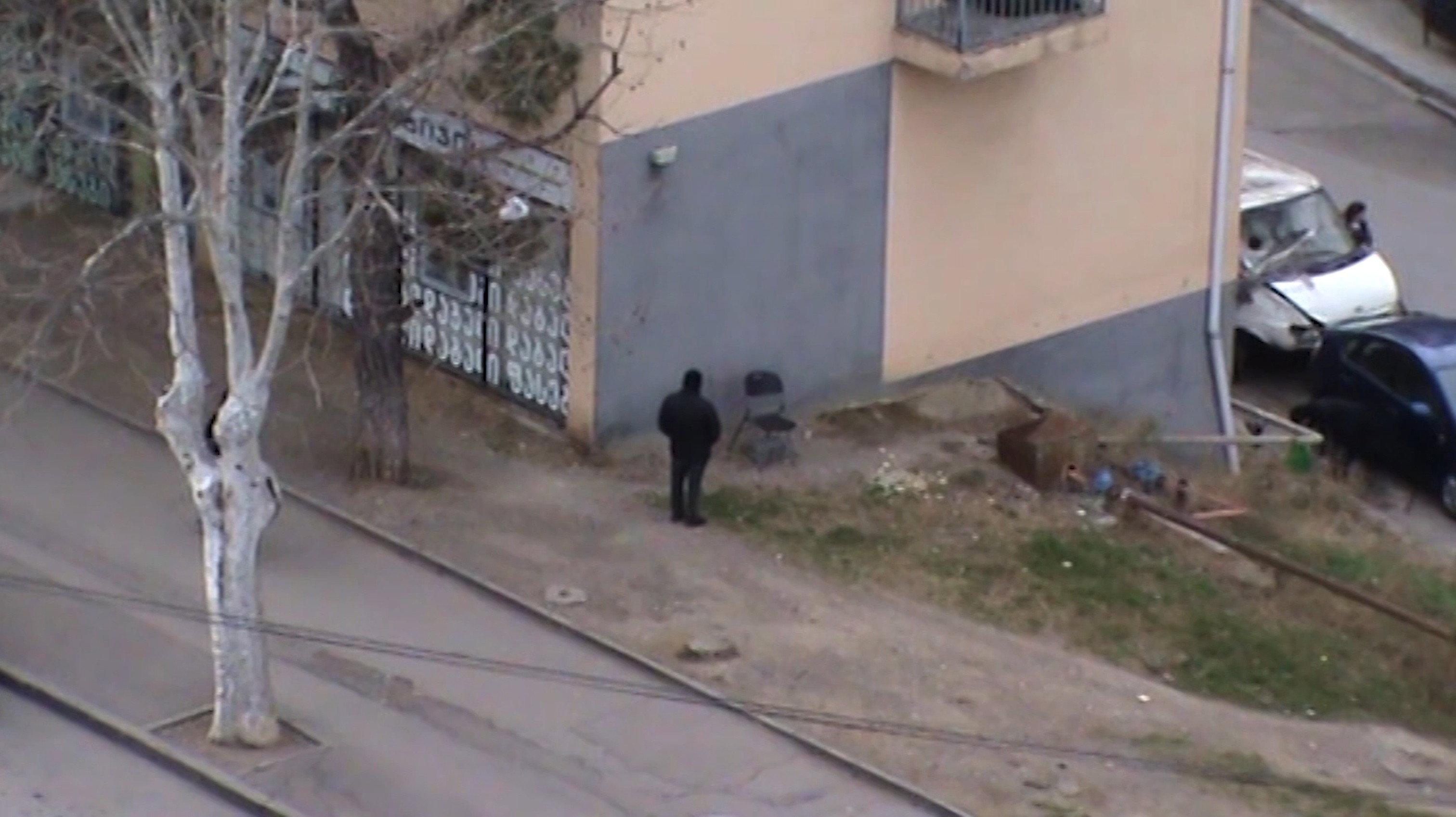 What they sit on in Tbilisi 2025 movie scene