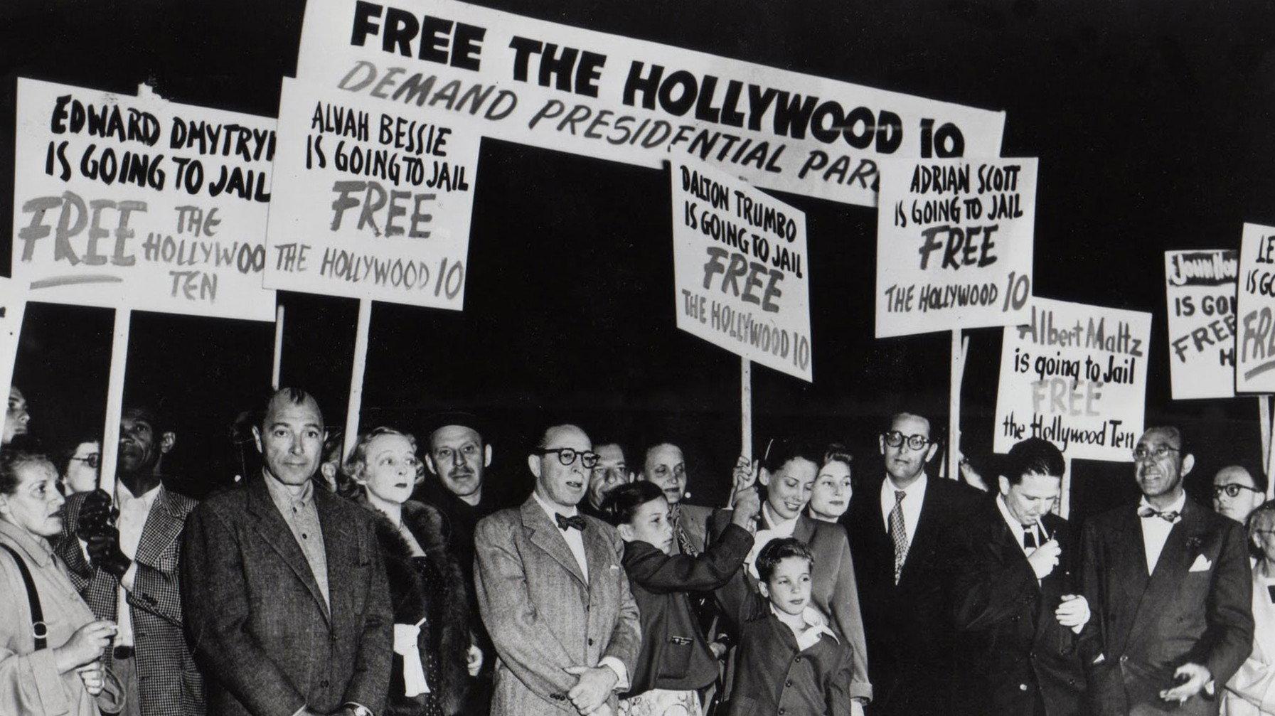 The Hollywood Ten 1950 movie scene