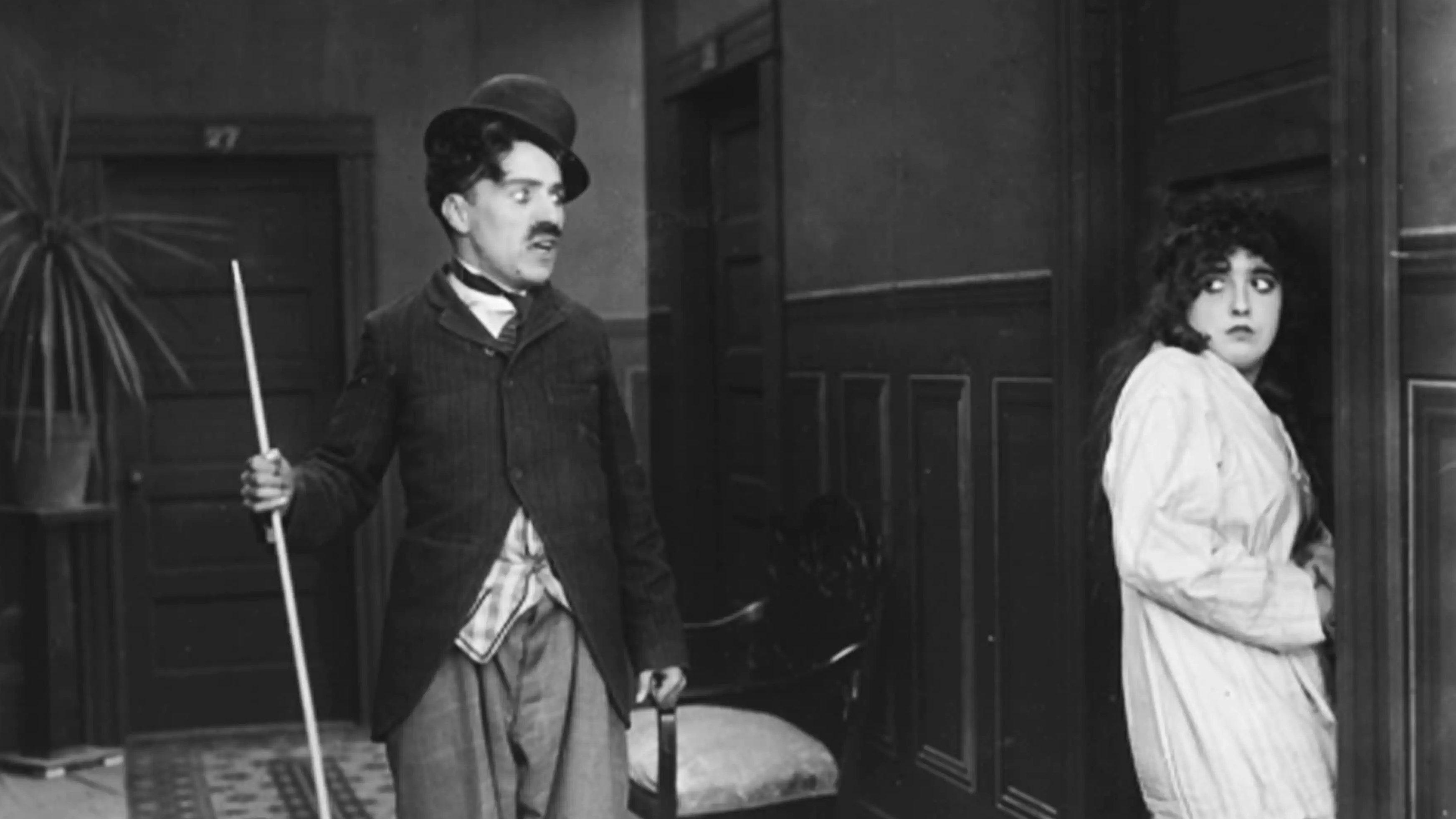 Mabel's Strange Predicament 1914 movie scene