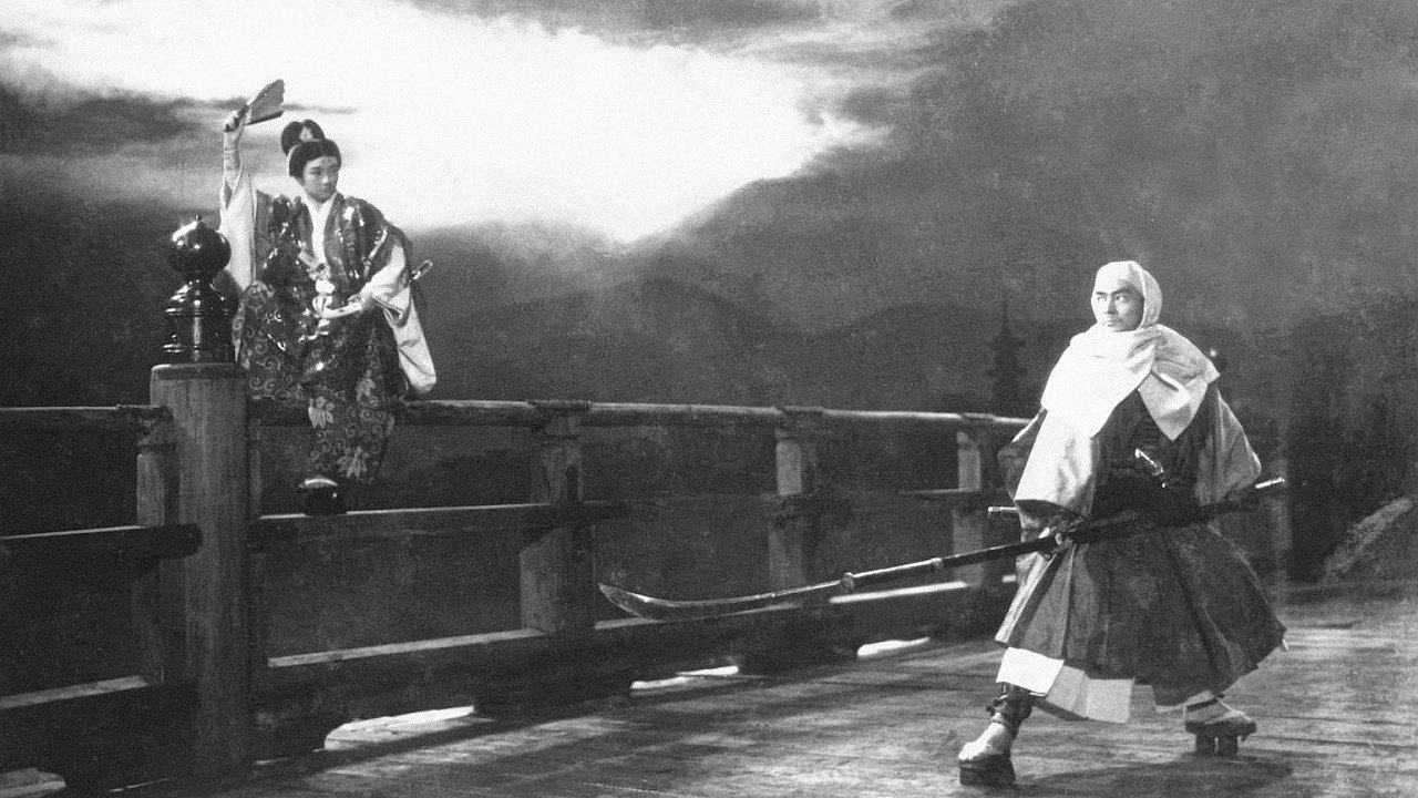Musashibo Benkei 1942 movie scene