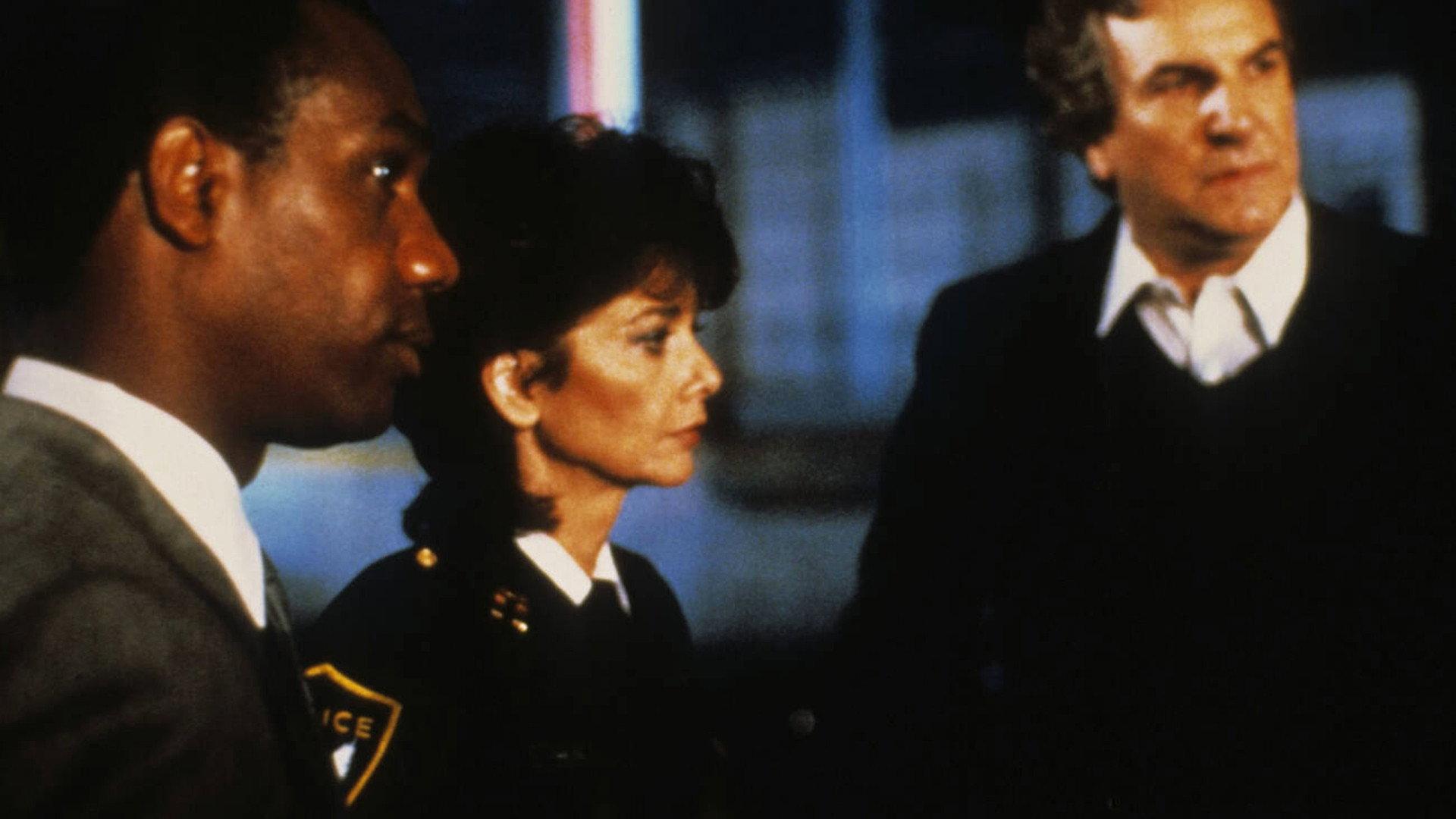Alone in the Neon Jungle 1988 movie scene