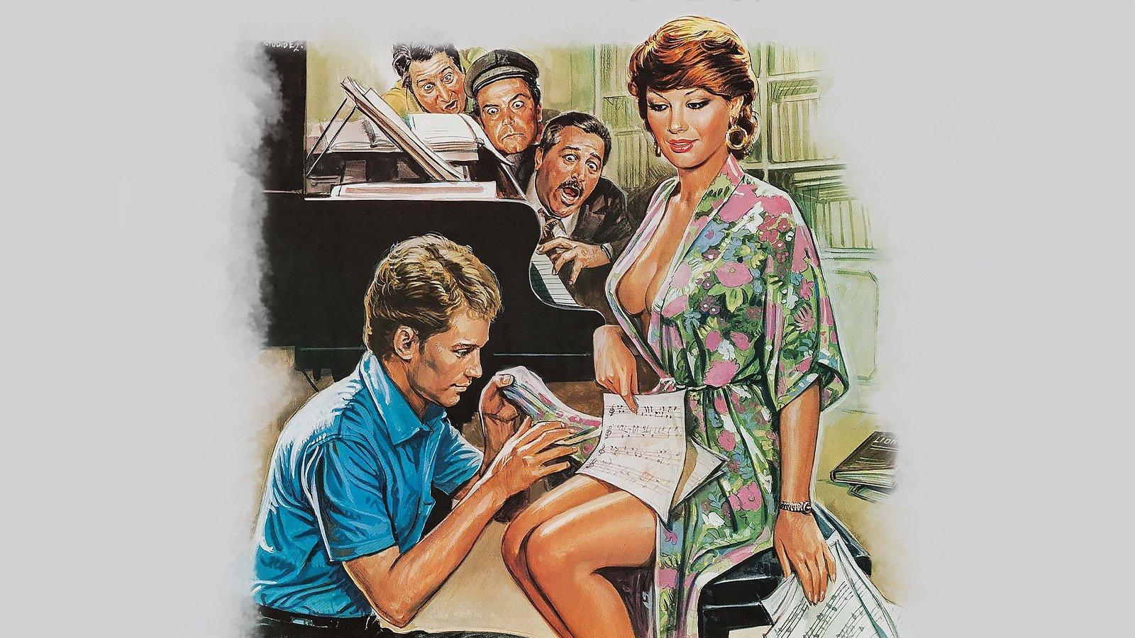 School Teacher in the House 1978 movie scene