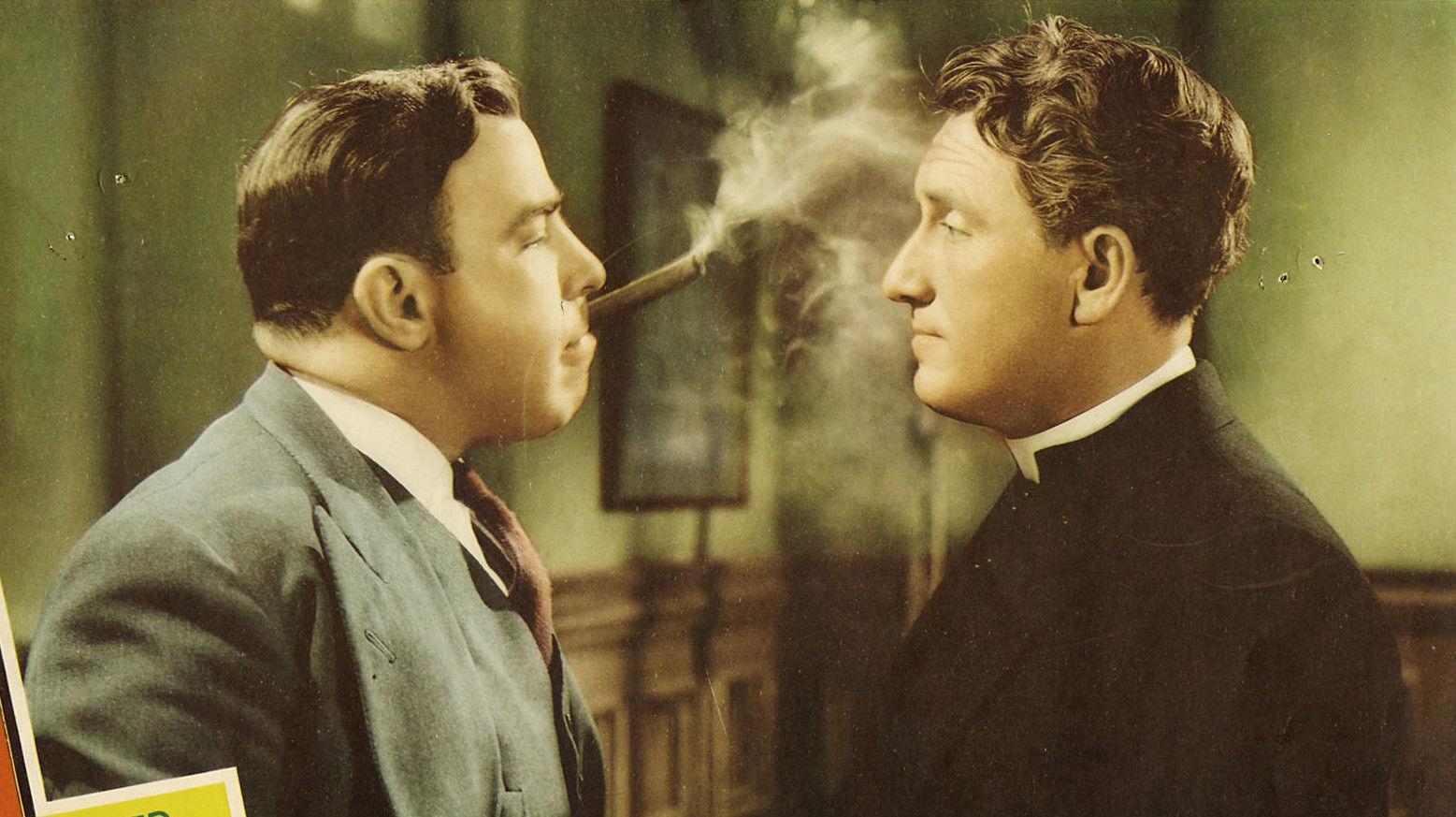 Men of Boys Town 1941 movie scene