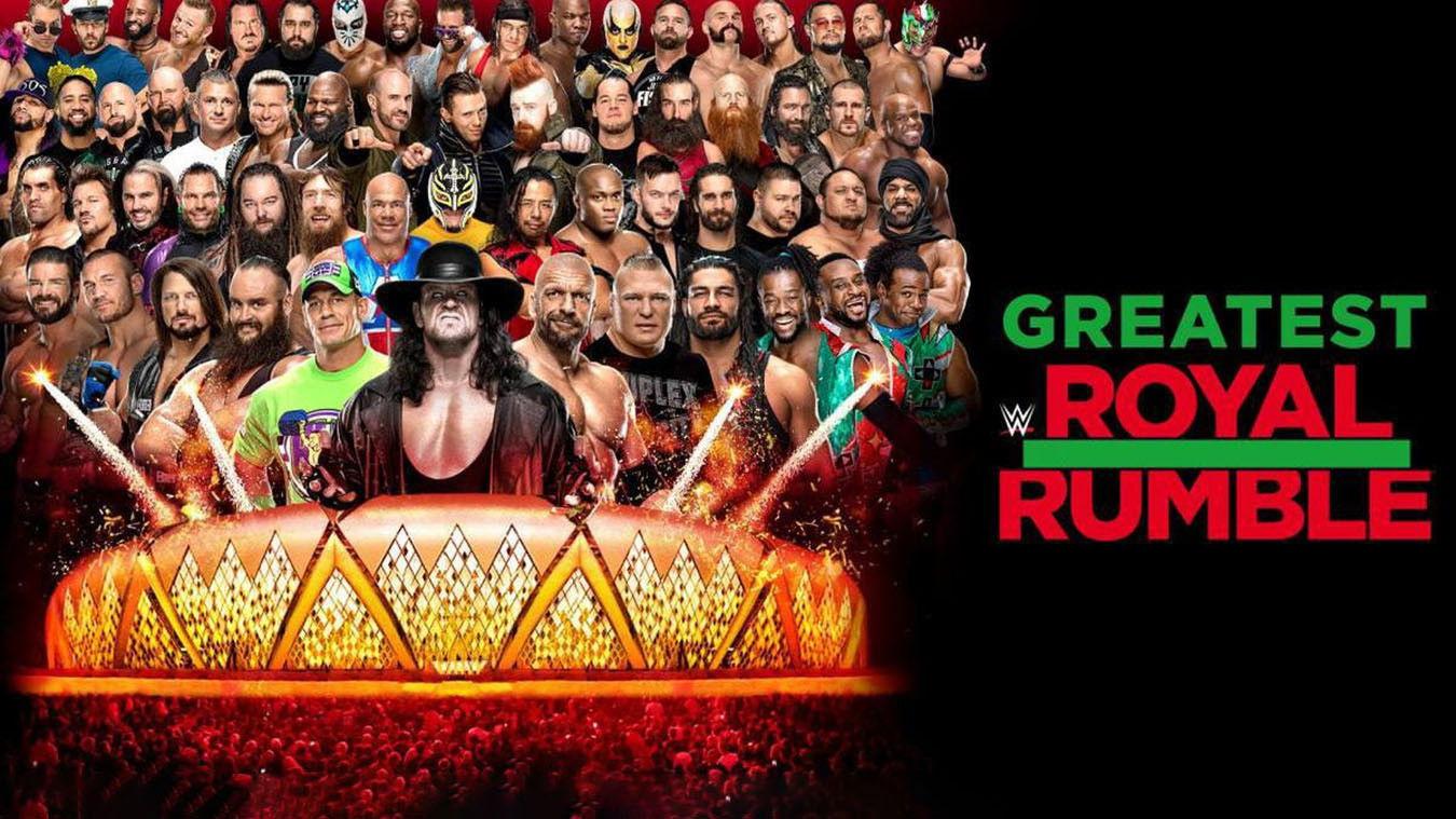 WWE Greatest Royal Rumble 2018 movie scene