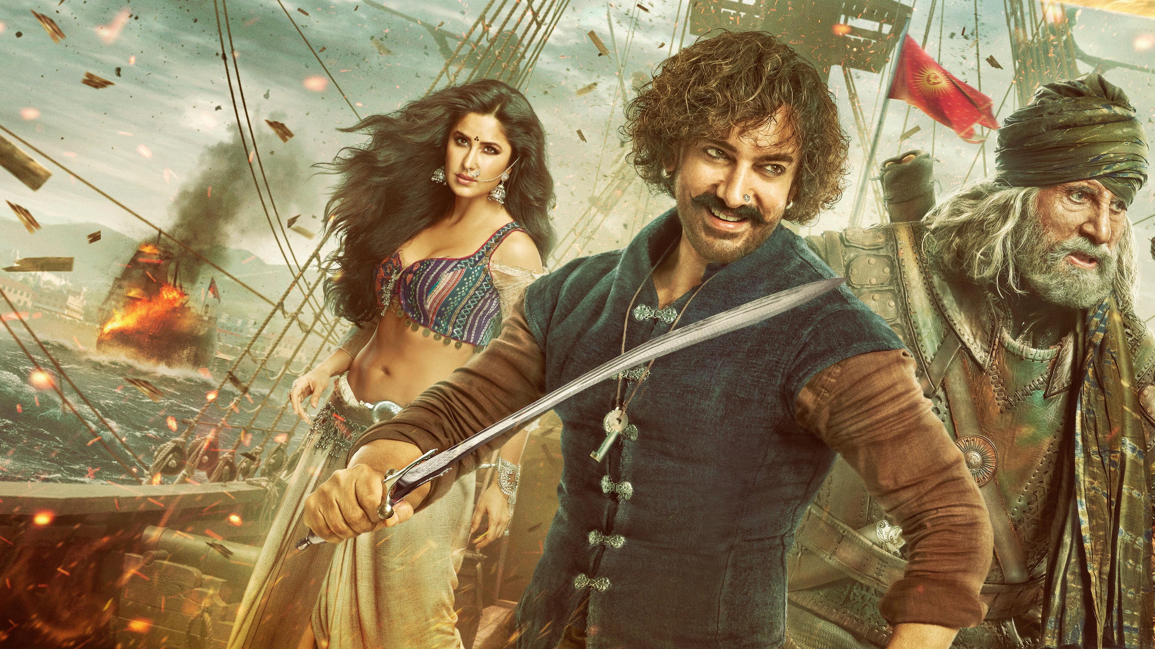 Thugs of Hindostan 2018 movie scene