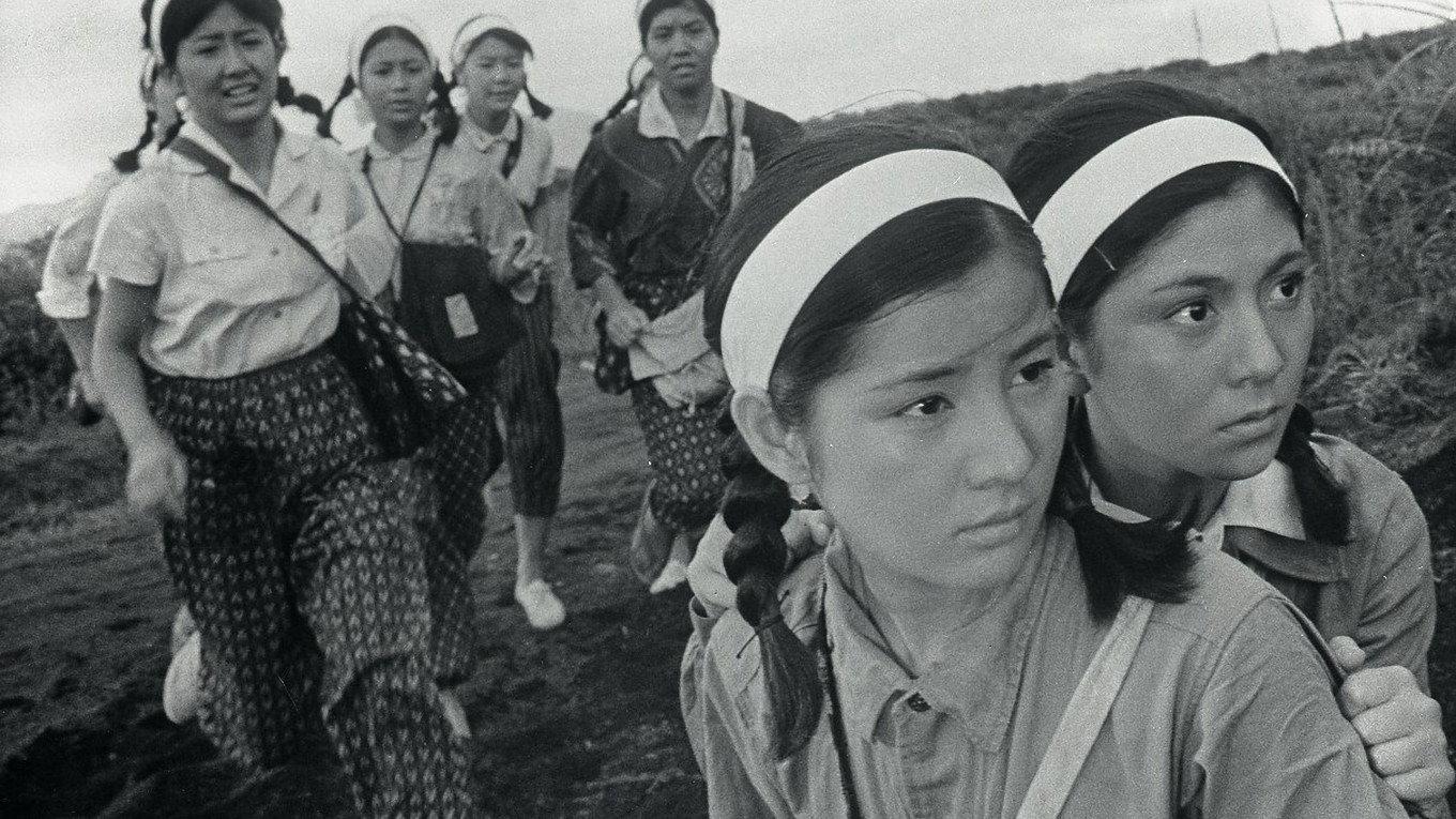 Monument to the Girl's Corps 1968 movie scene