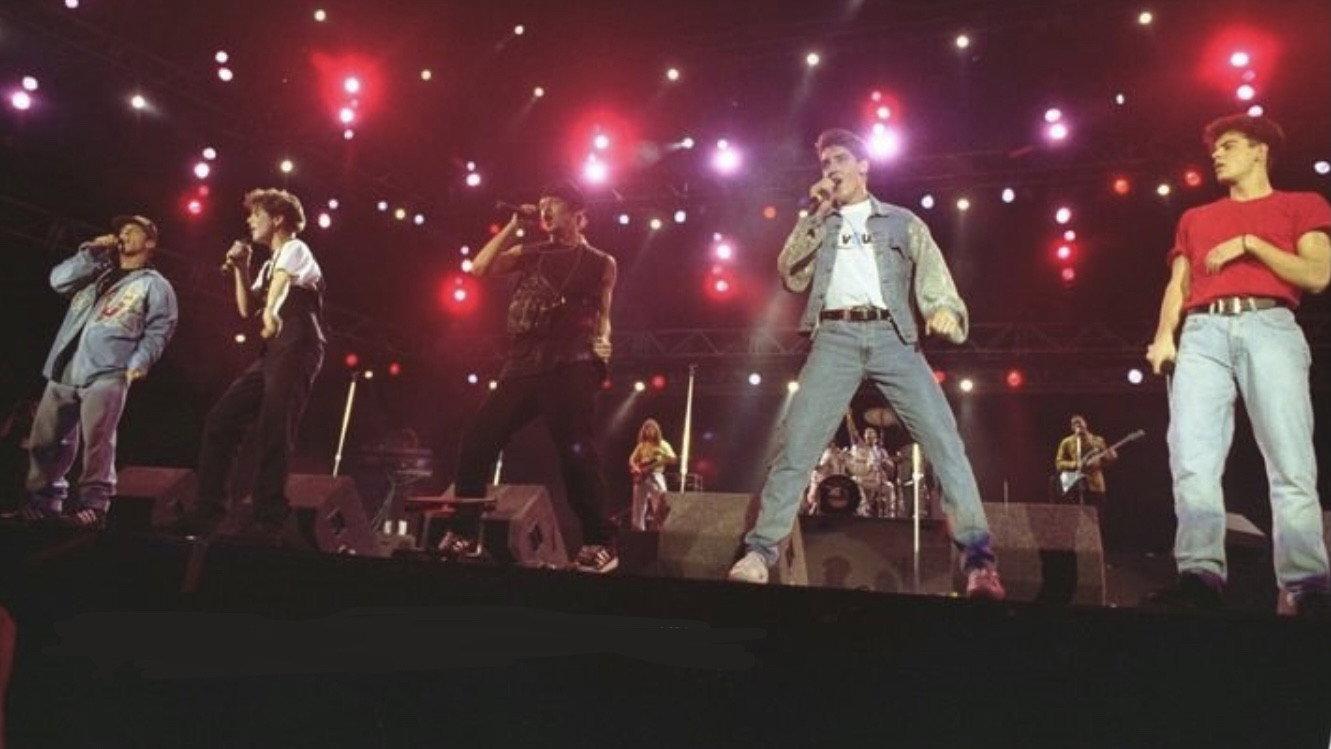 New Kids on the Block: Rock in Rio 1991 movie scene