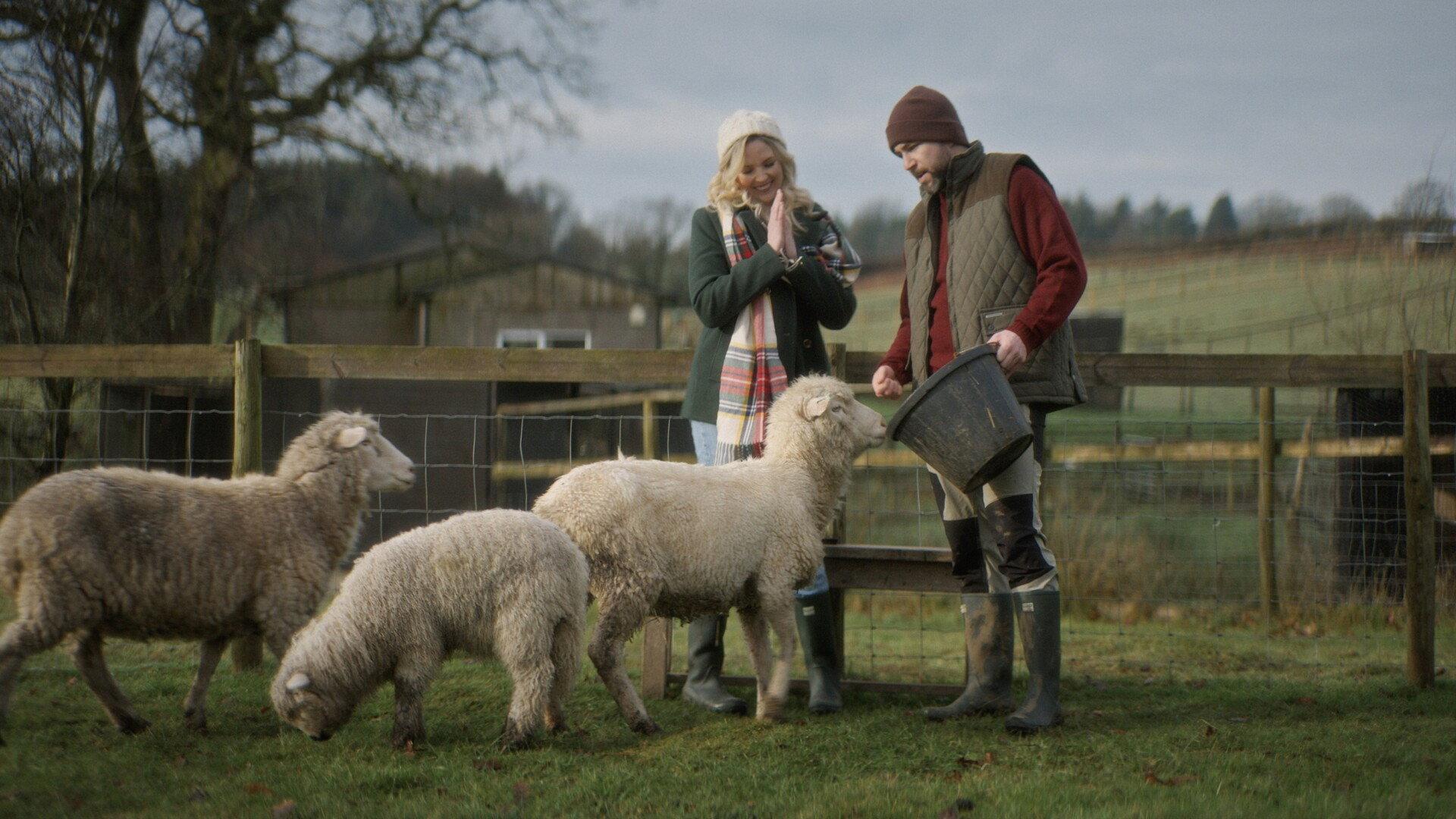 Christmas in Wales 2026 movie scene