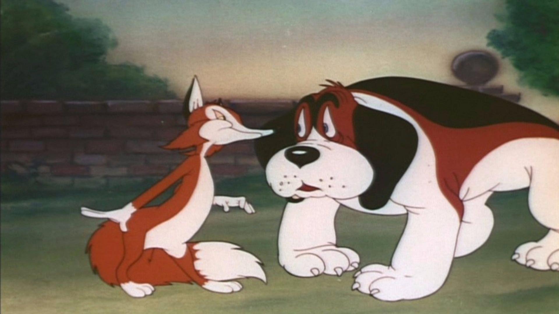 Of Fox and Hounds 1940 movie scene
