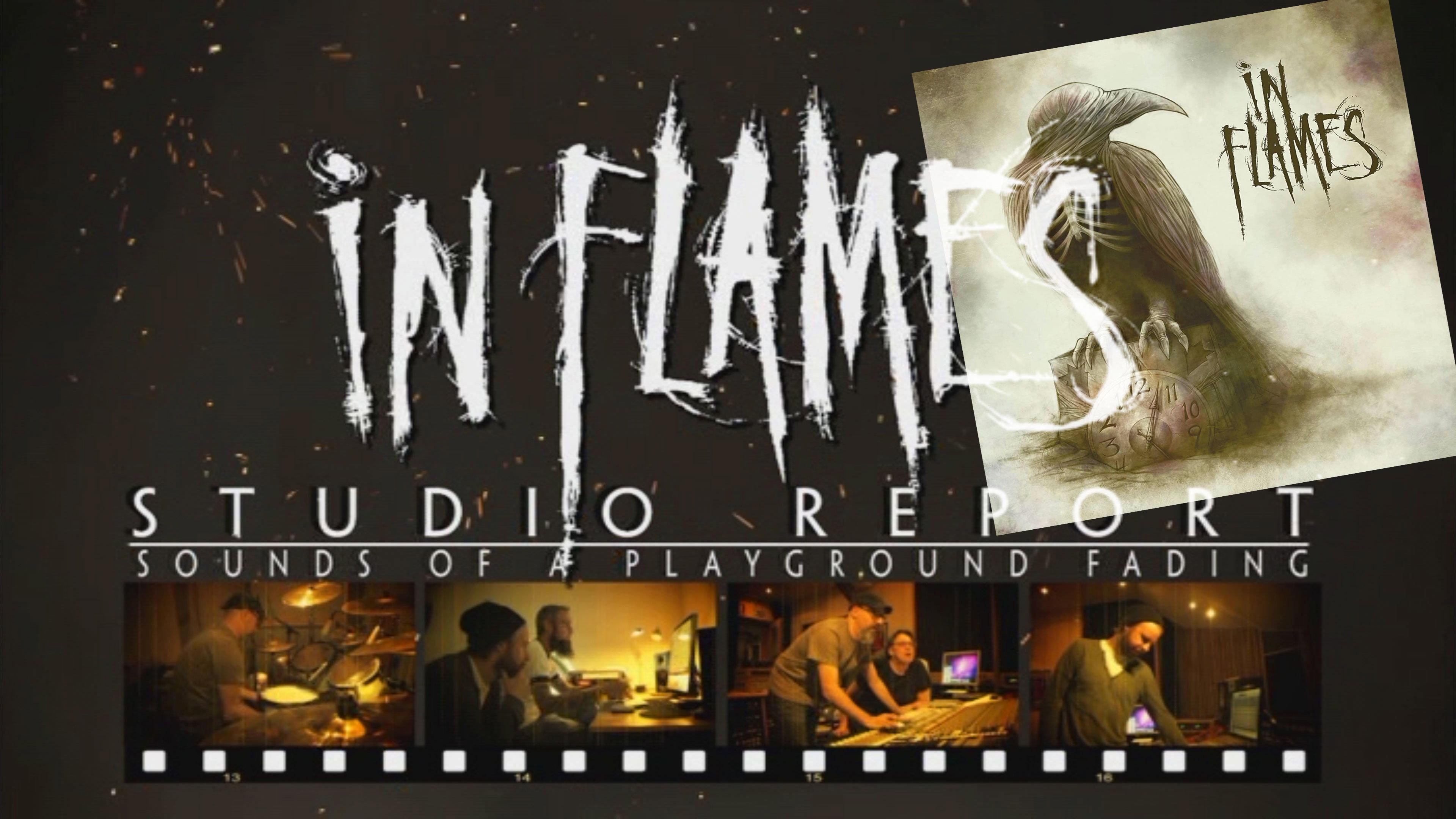 In Flames - Recording "Sounds Of A Playground Fading" 2011 movie scene