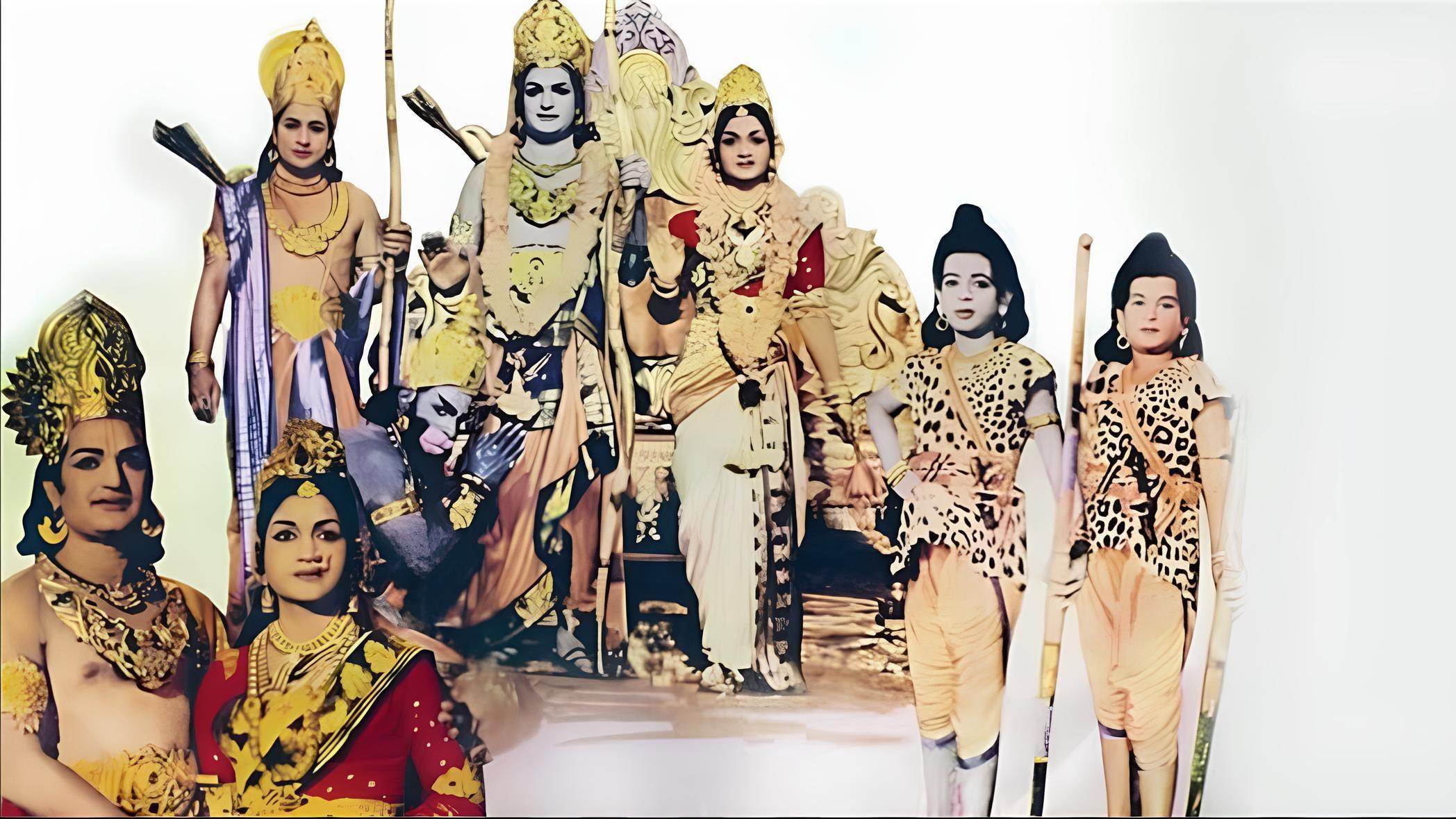 Lava Kusa 1963 movie scene