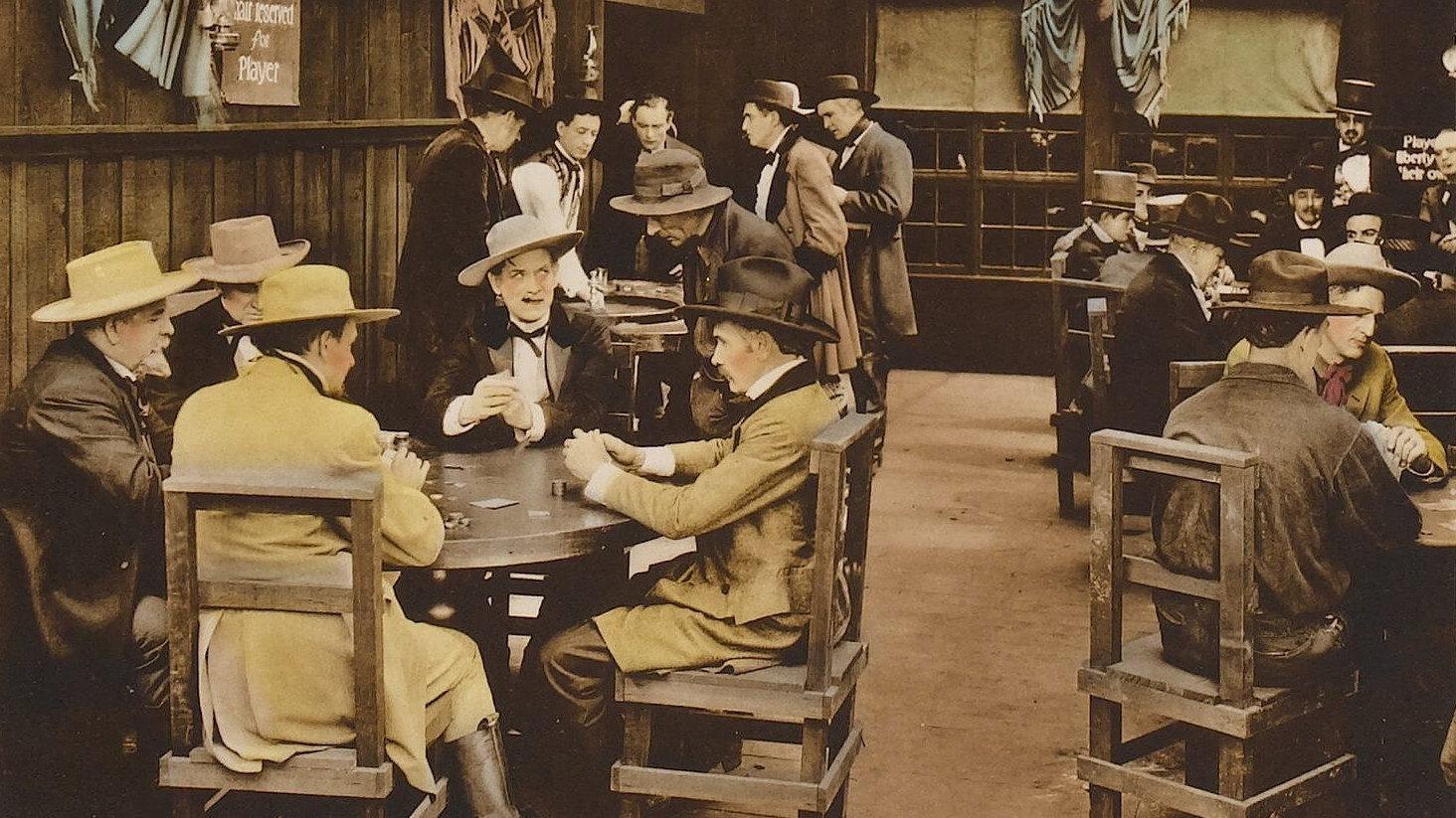 The Midnight Stage 1919 movie scene