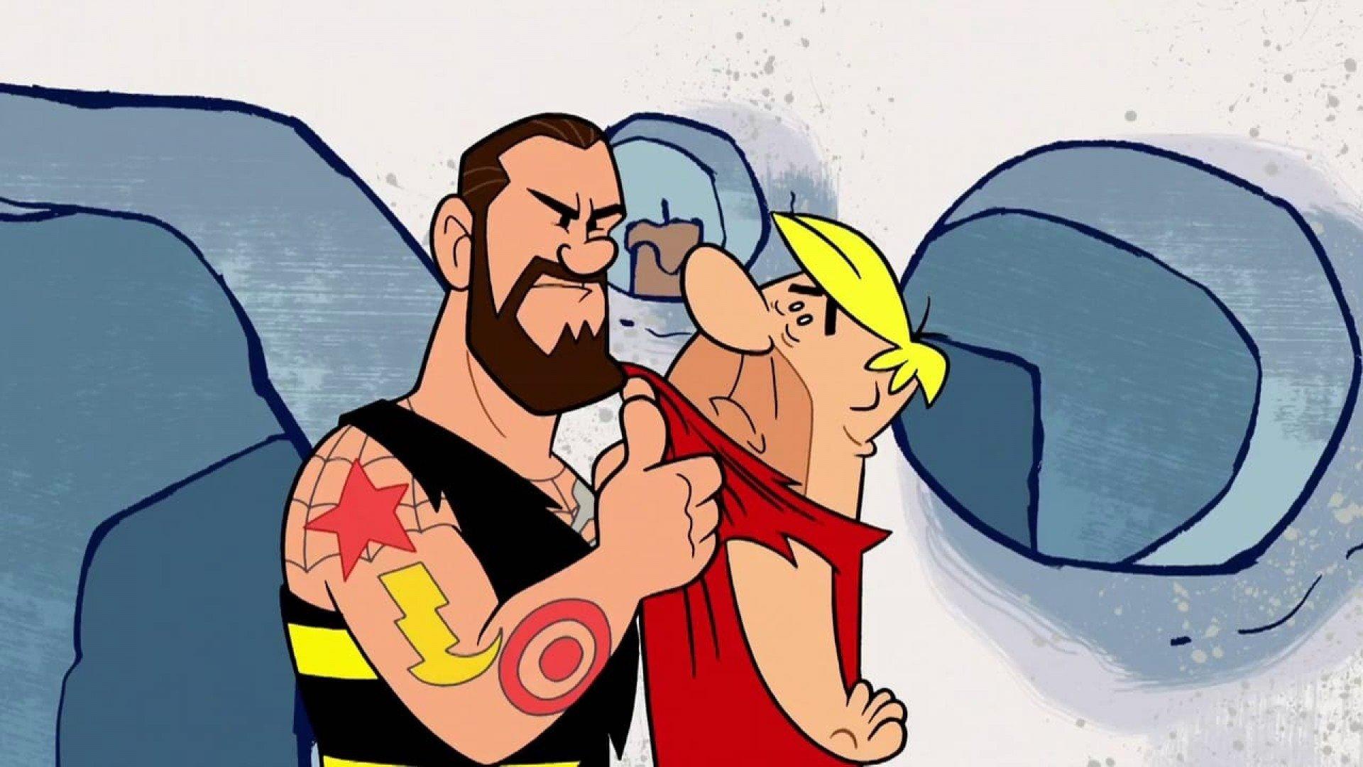 The Flintstones and WWE: Stone Age SmackDown! 2015 movie scene