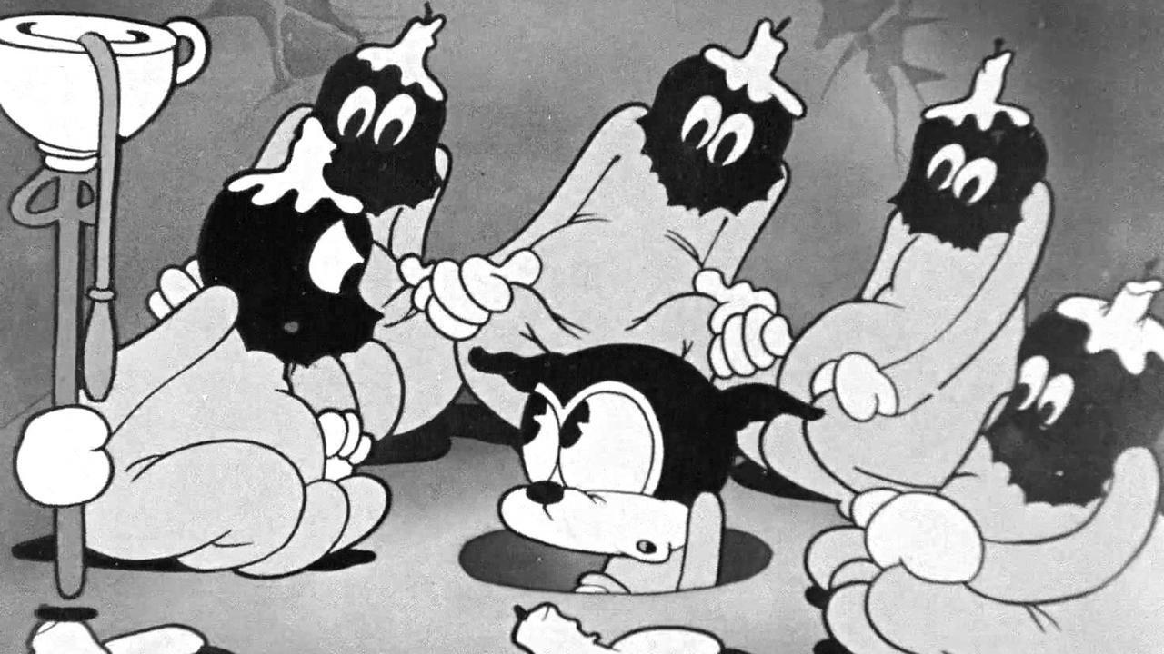 Bimbo's Initiation 1931 movie scene