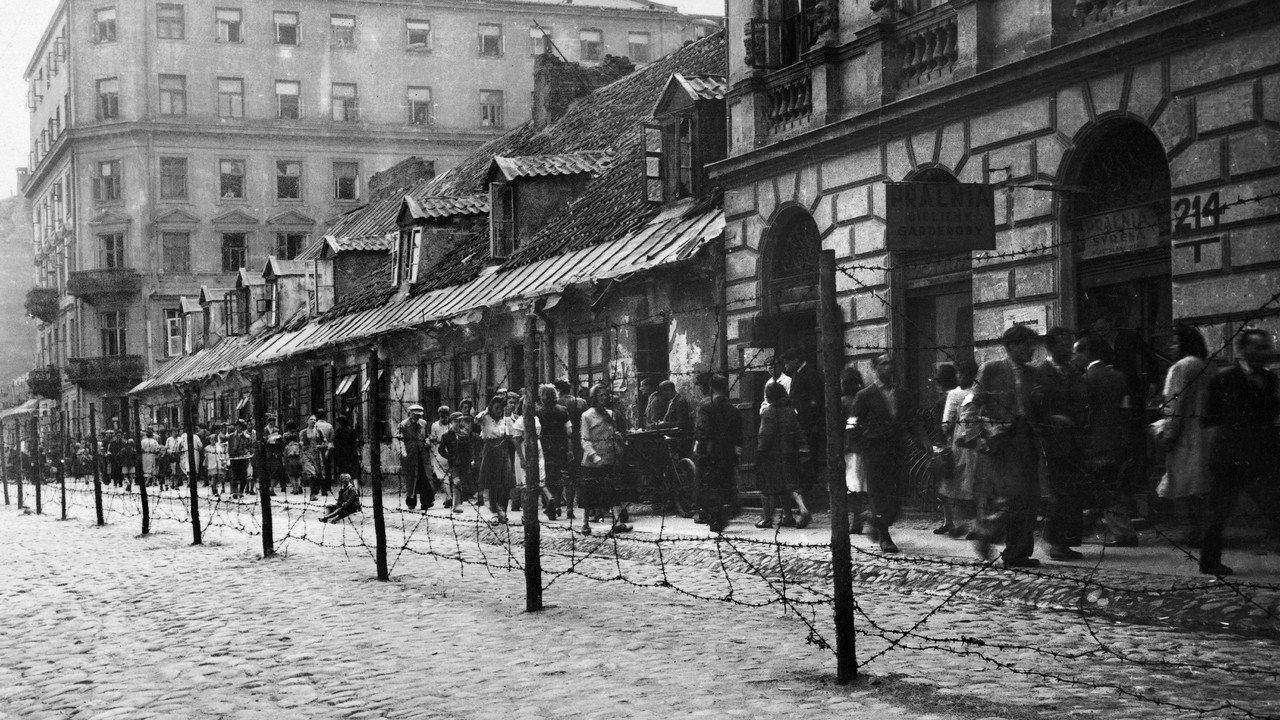 Ghettos in the Holocaust 2023 movie scene
