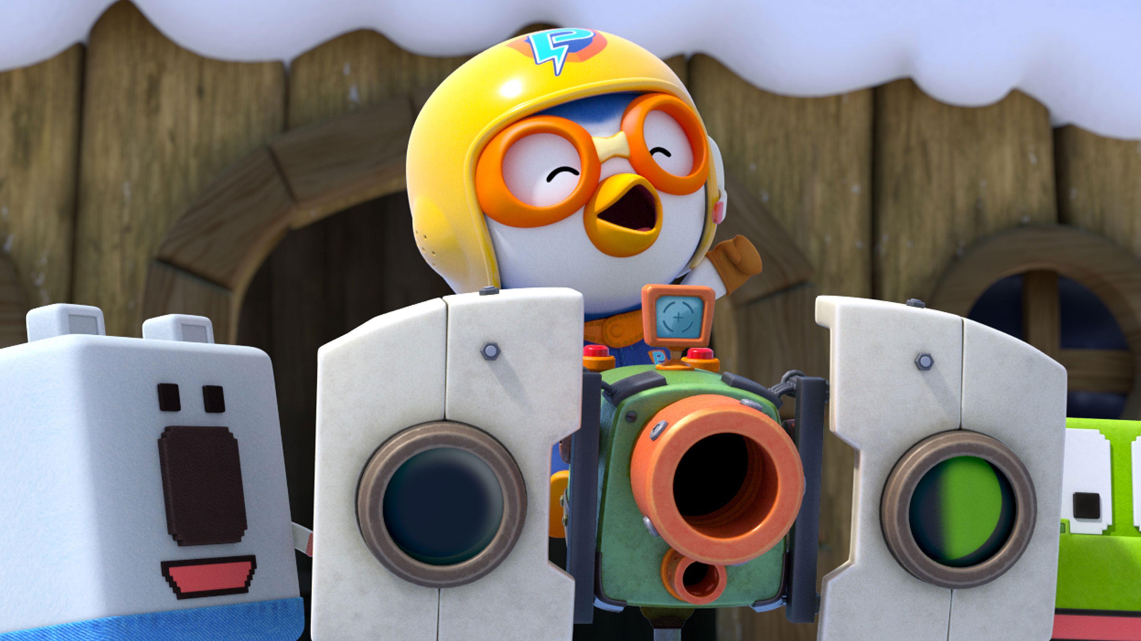 Pororo and Friends: Virus Busters 2022 movie scene