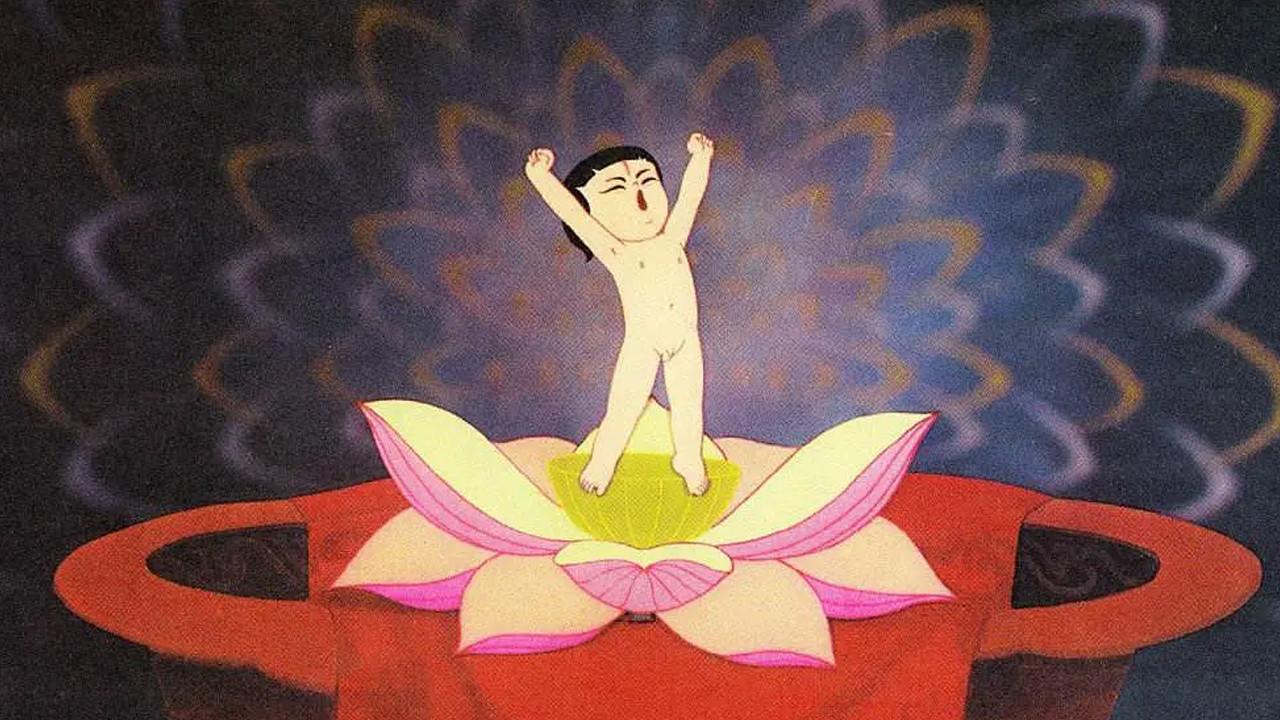 Nezha Conquers the Dragon King 1979 movie scene
