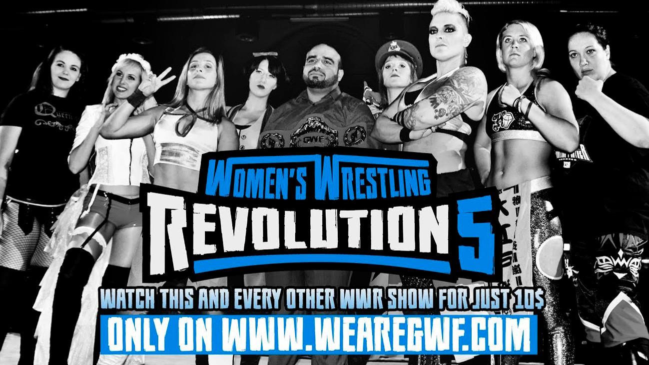 GWF Women's Wrestling Revolution 5 2017 movie scene