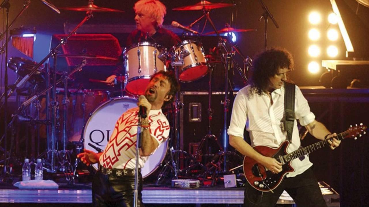 Queen + Paul Rodgers: Return of the Champions 2005 movie scene