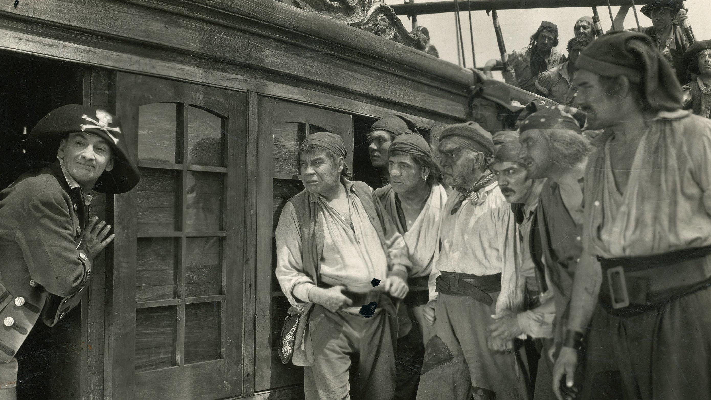 Clothes Make the Pirate 1926 movie scene