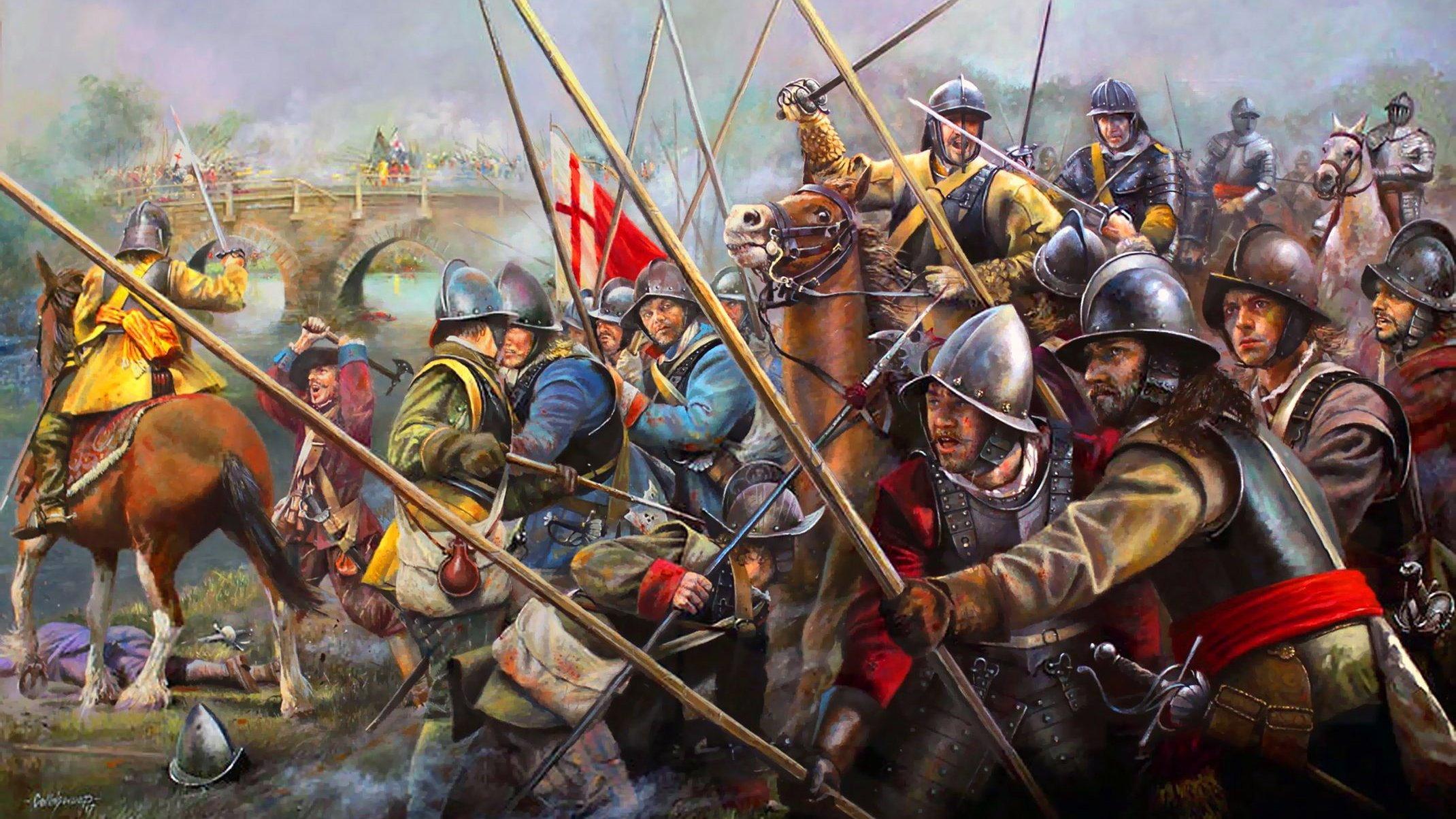 The English Civil Wars 1992 movie scene