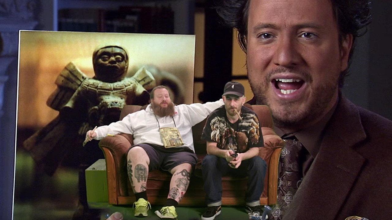 Traveling the Stars: Ancient Aliens with Action Bronson and Friends - 420 Special 2016 movie scene