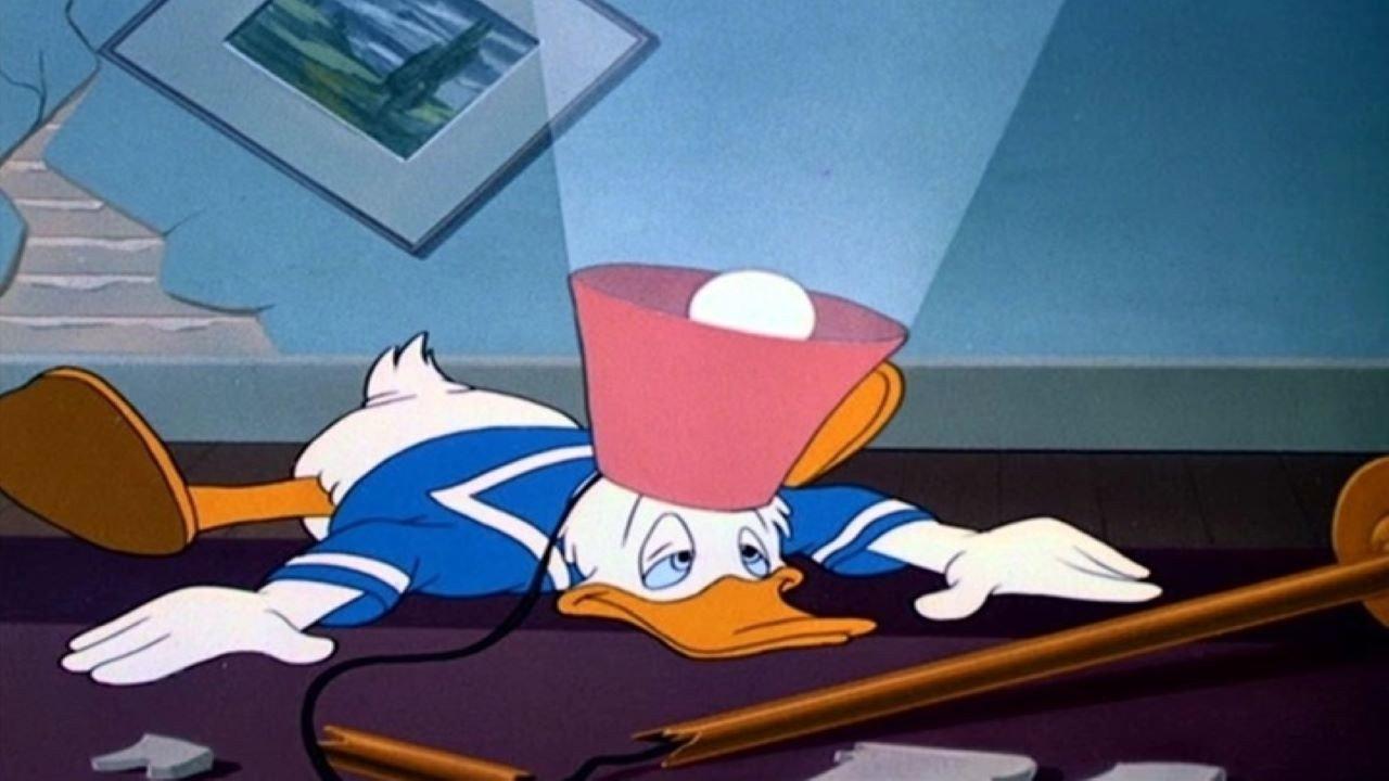 Daddy Duck 1948 movie scene