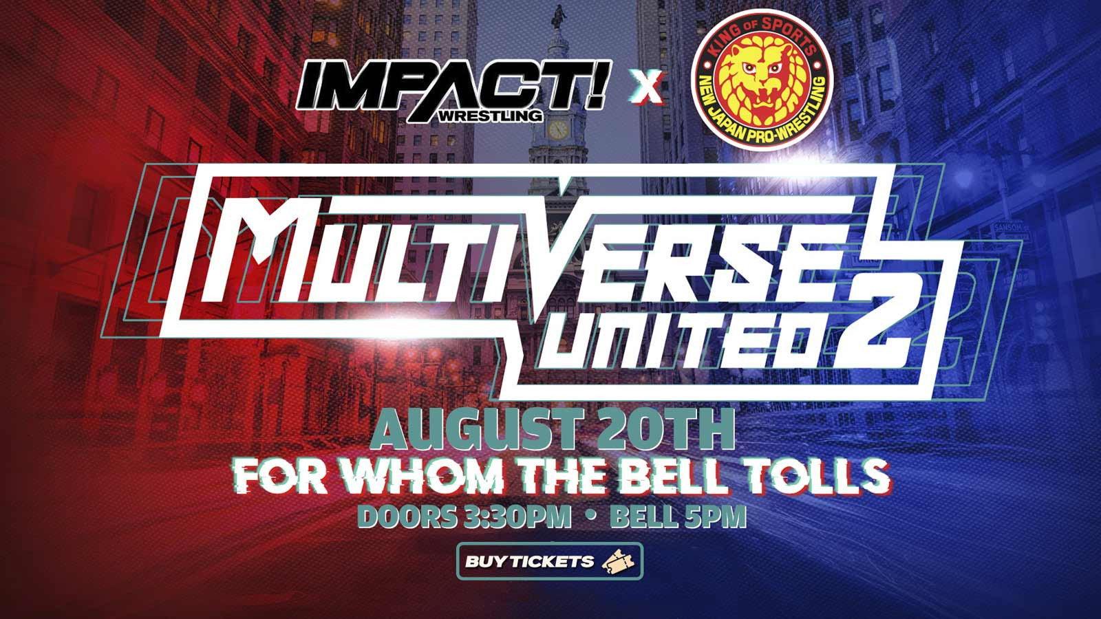 IMPACT Wrestling x NJPW: Multiverse United 2: For Whom The Bell Tolls 2023 movie scene